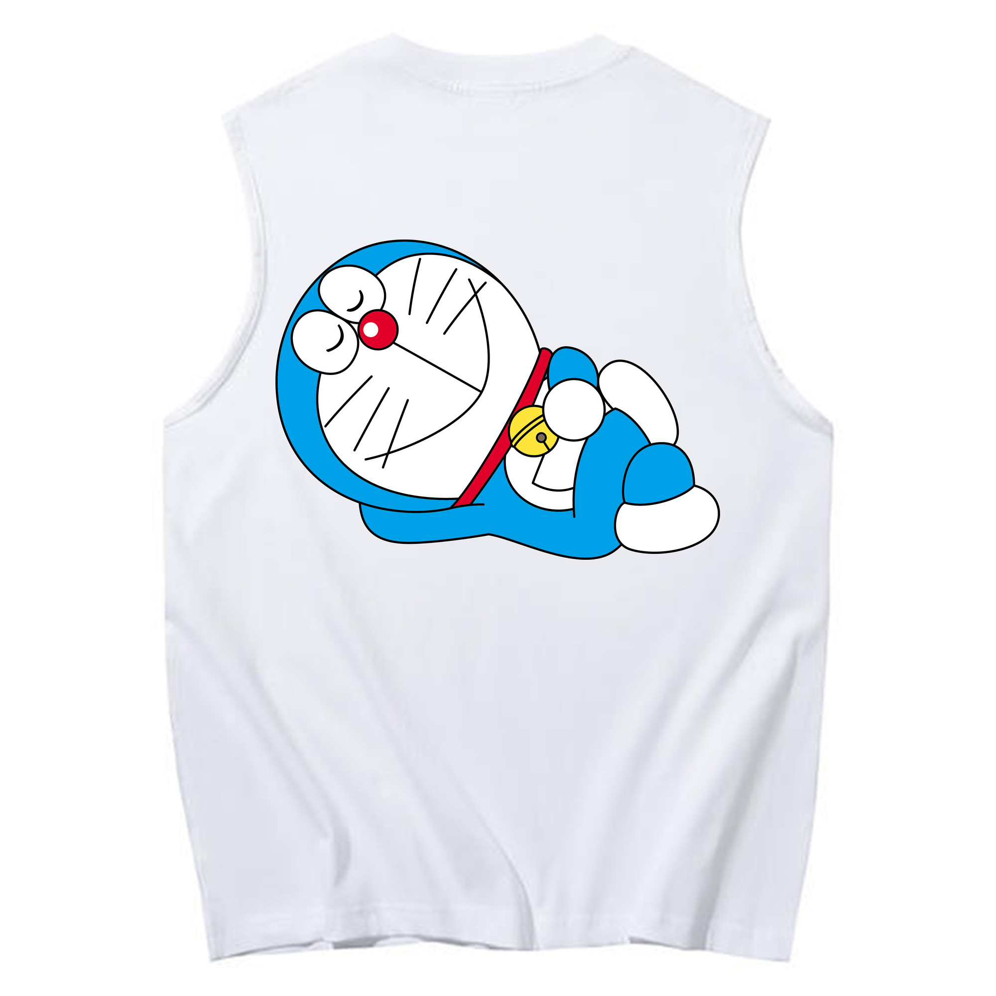 （画像用） ドラえもん Doraemon コットン100％タンクトップ（背面プリント）