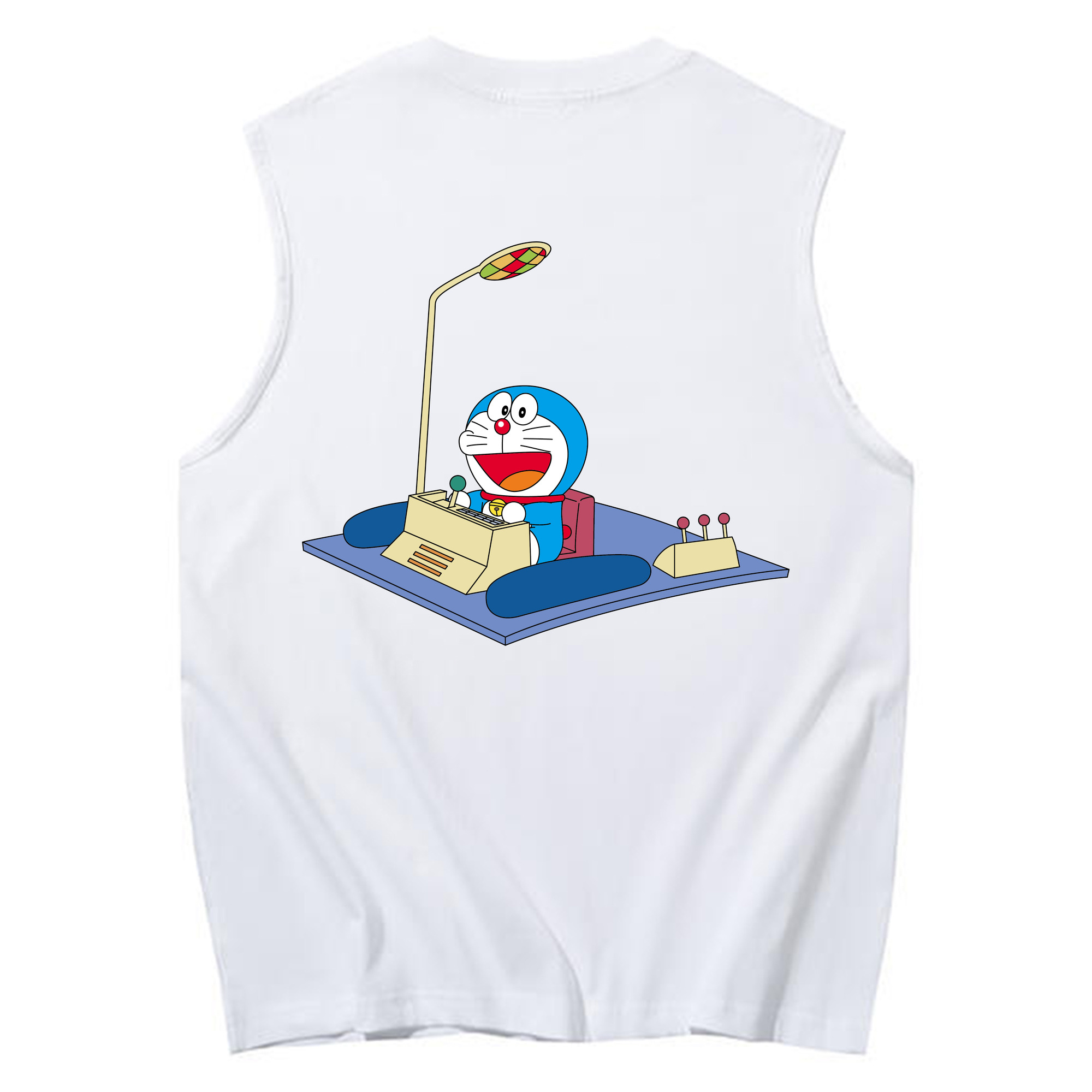 （画像用） ドラえもん Doraemon コットン100％タンクトップ（背面プリント）