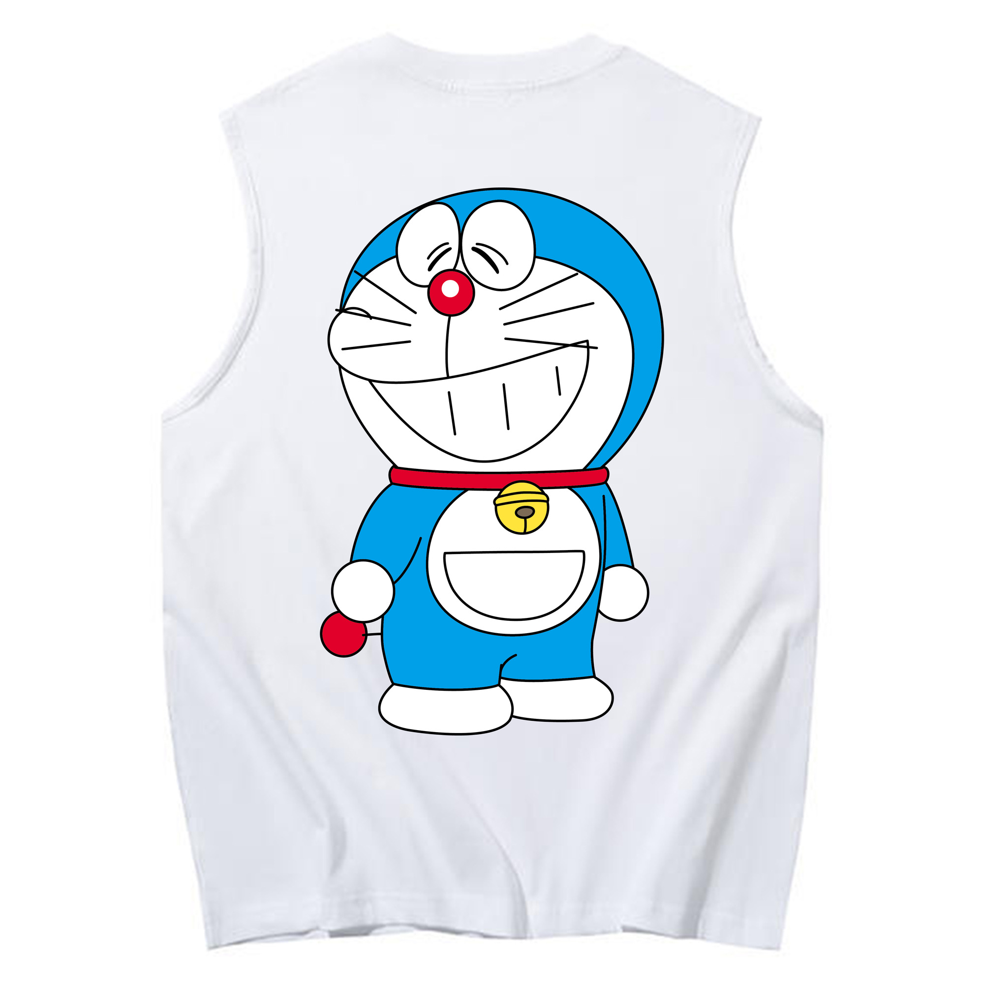 （画像用） ドラえもん Doraemon コットン100％タンクトップ（背面プリント）