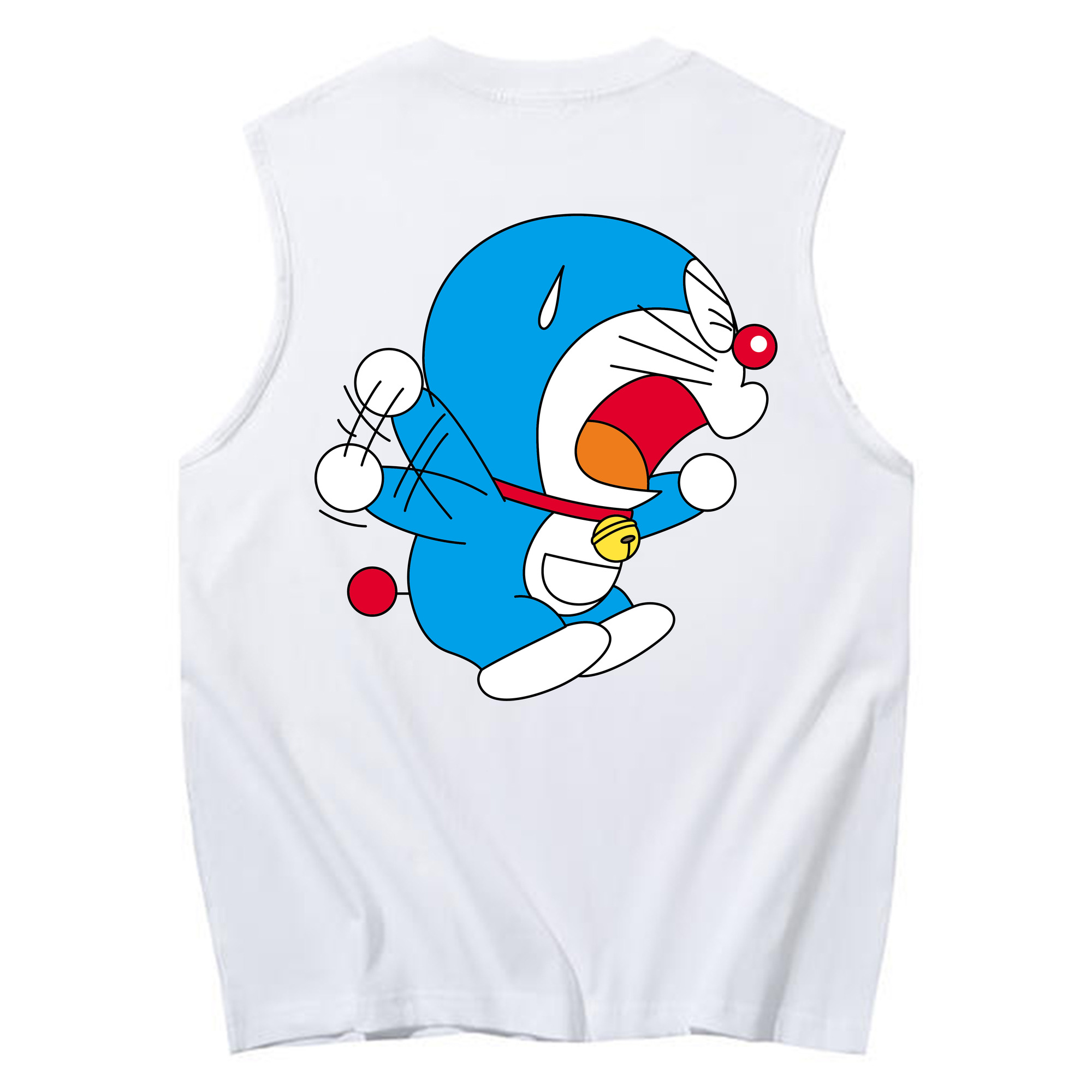 （画像用） ドラえもん Doraemon コットン100％タンクトップ（背面プリント）