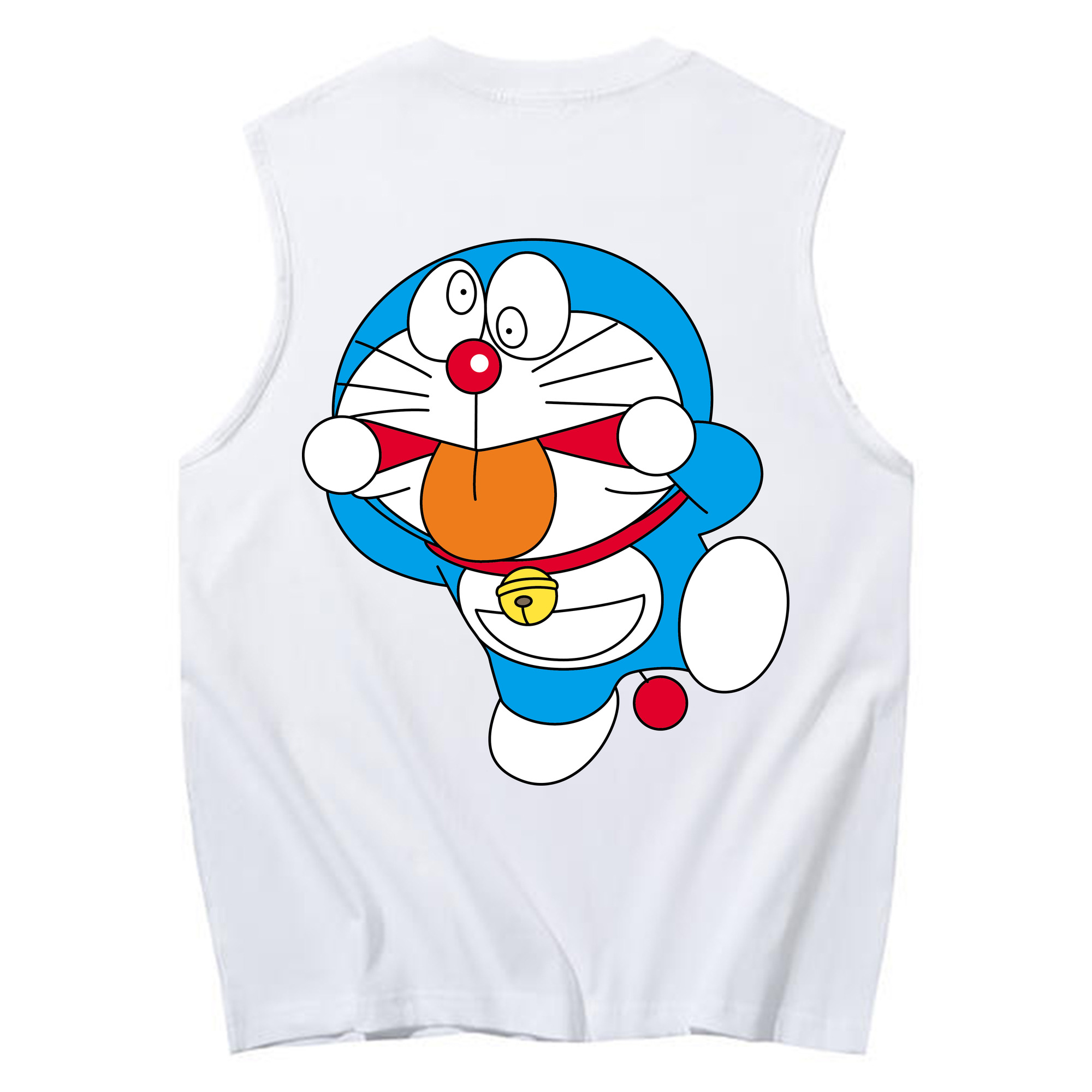 （画像用） ドラえもん Doraemon コットン100％タンクトップ（背面プリント）
