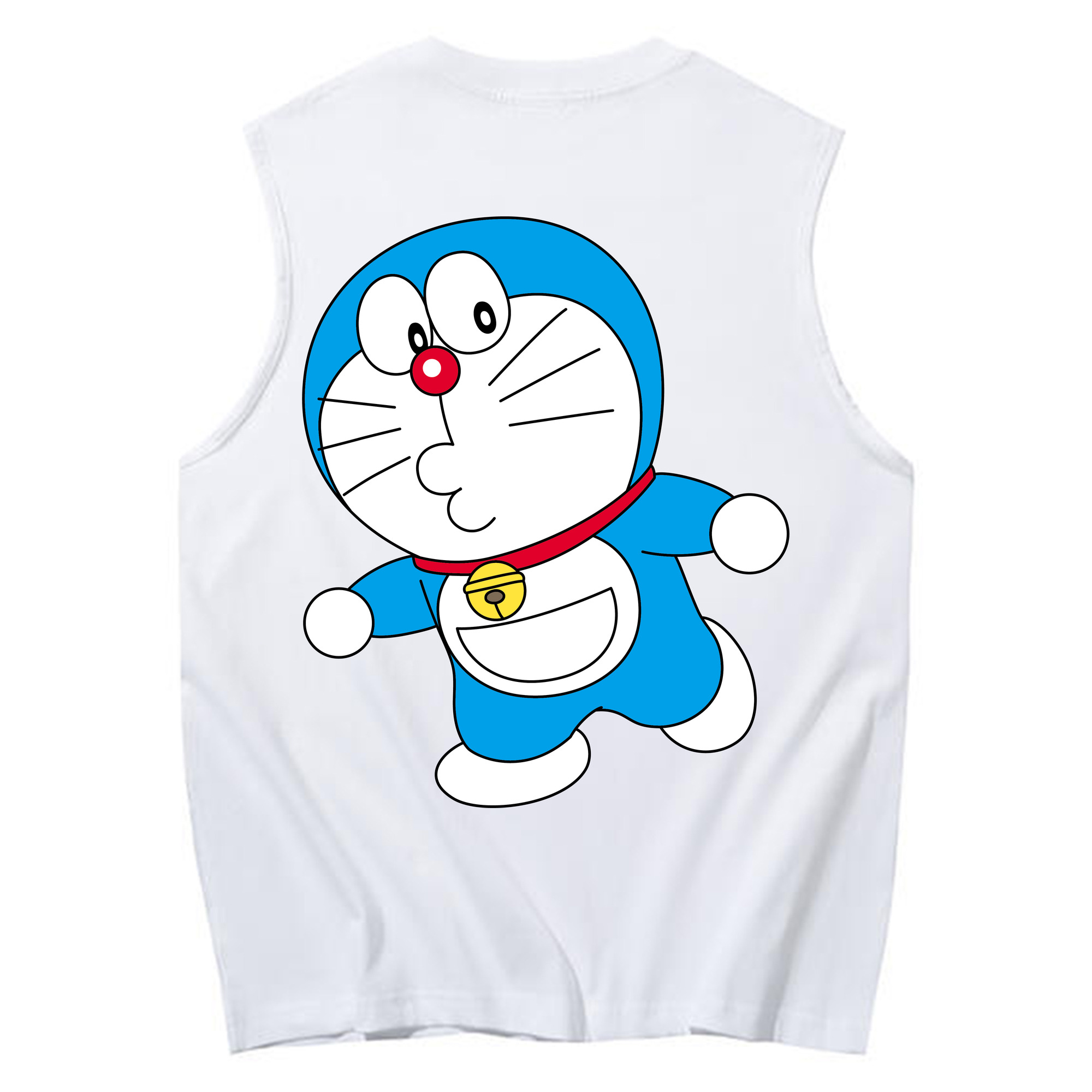 （画像用） ドラえもん Doraemon コットン100％タンクトップ（背面プリント）