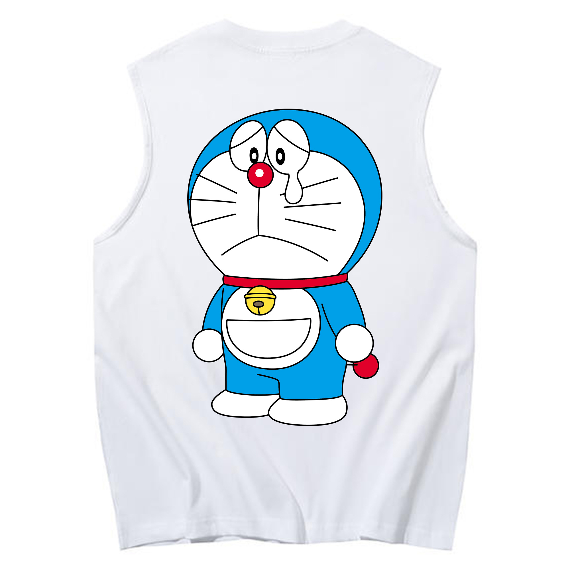 （画像用） ドラえもん Doraemon コットン100％タンクトップ（背面プリント）