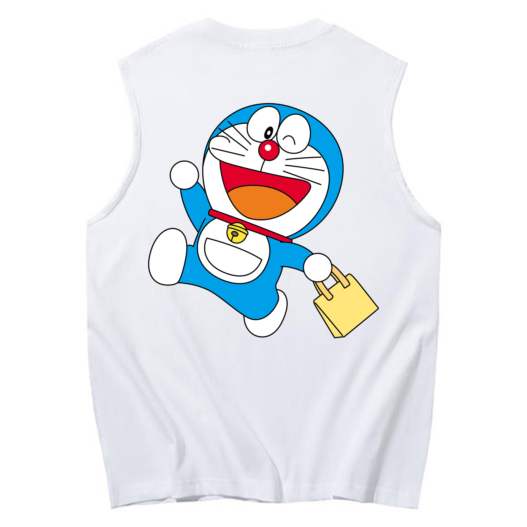 （画像用） ドラえもん Doraemon コットン100％タンクトップ（背面プリント）