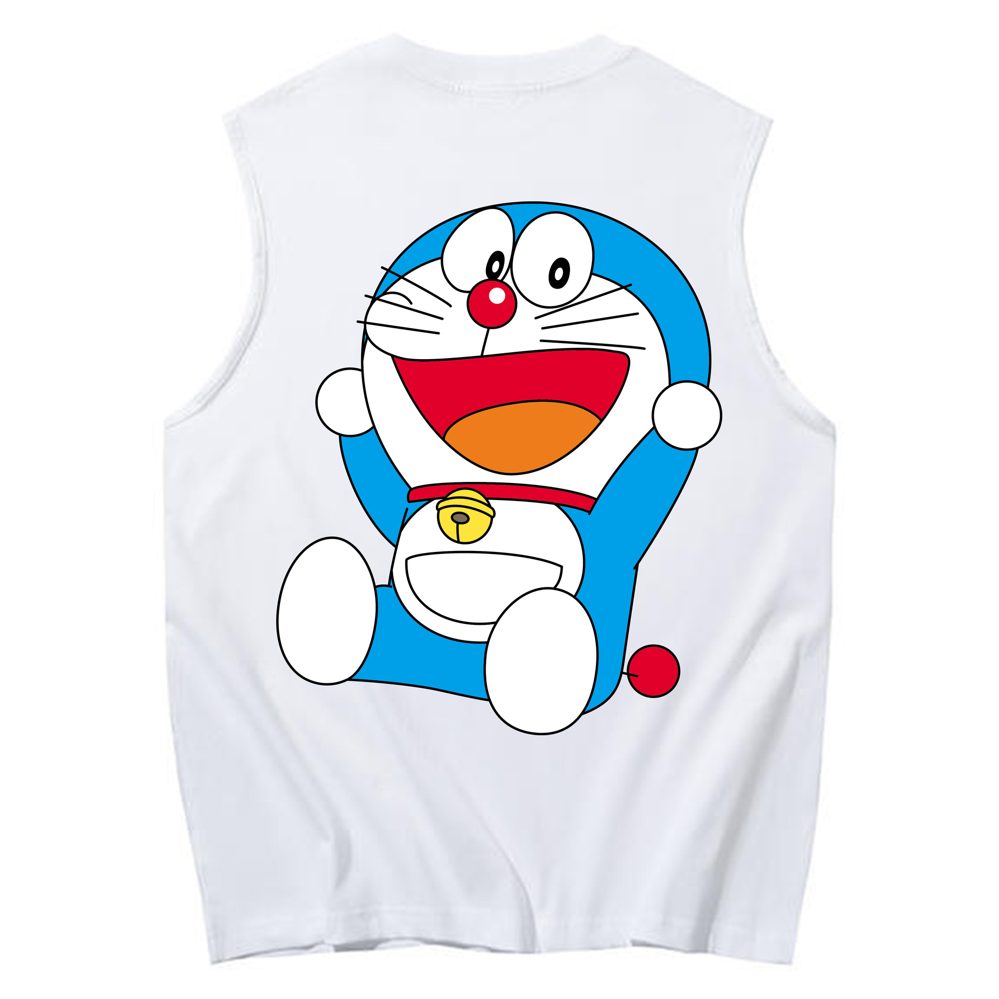 （画像用） ドラえもん Doraemon コットン100％タンクトップ（背面プリント）