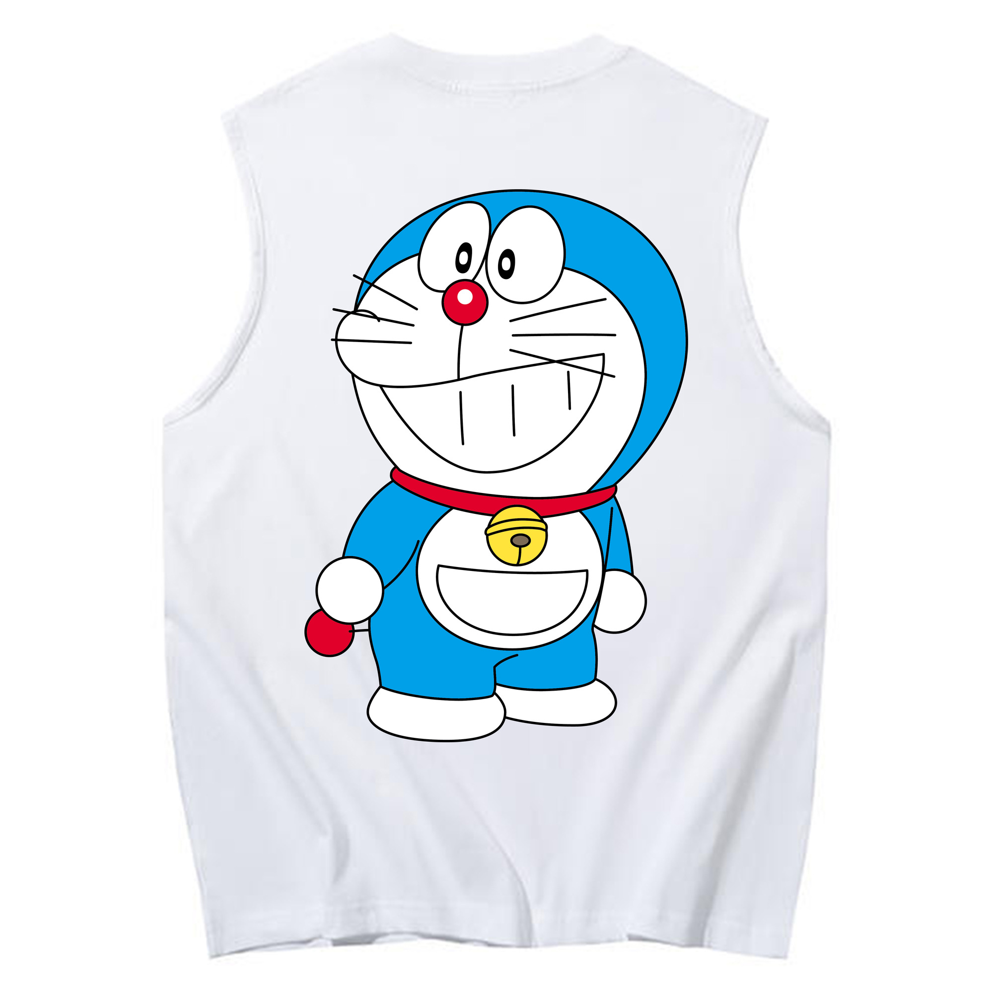 （画像用） ドラえもん Doraemon コットン100％タンクトップ（背面プリント）
