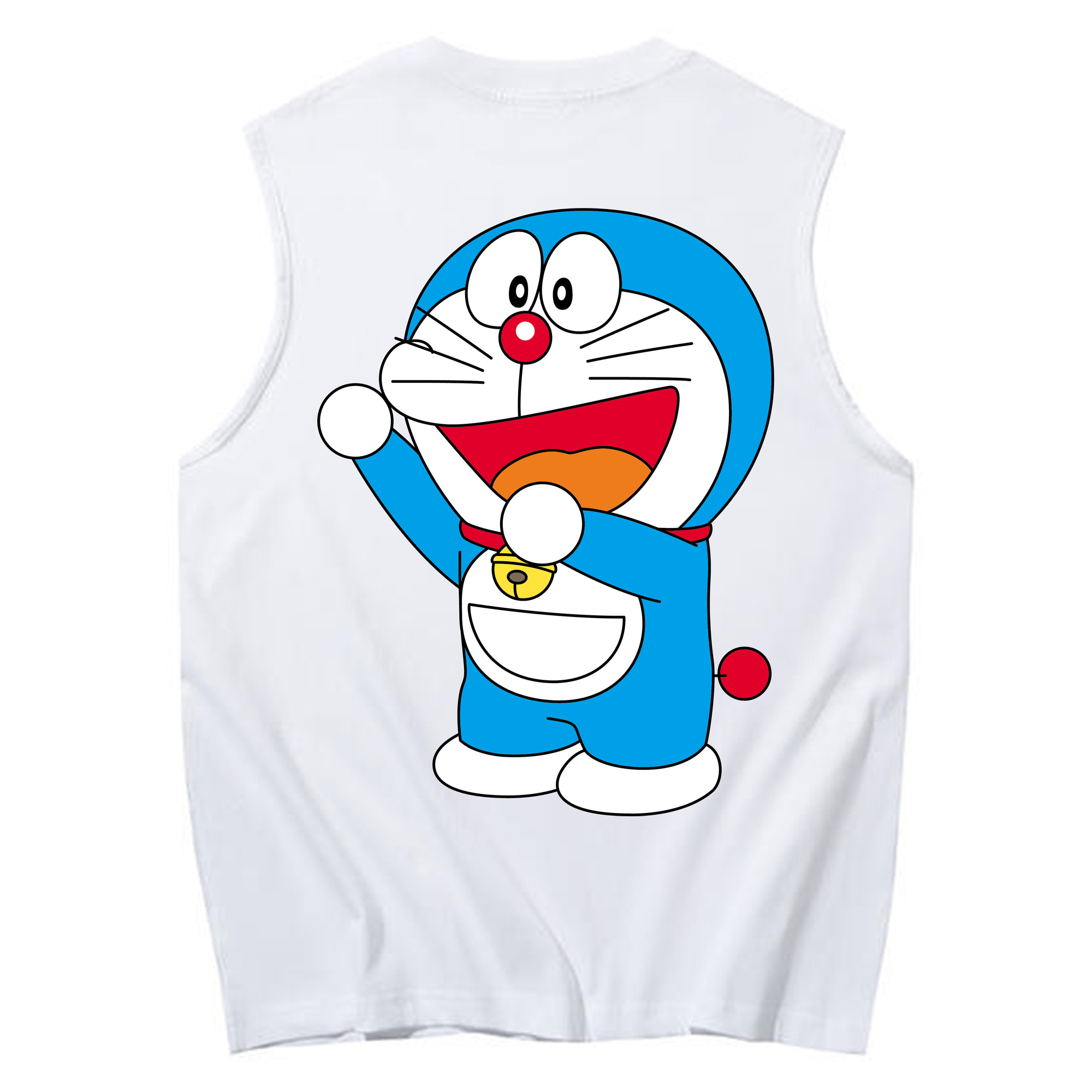 （画像用） ドラえもん Doraemon コットン100％タンクトップ（背面プリント）