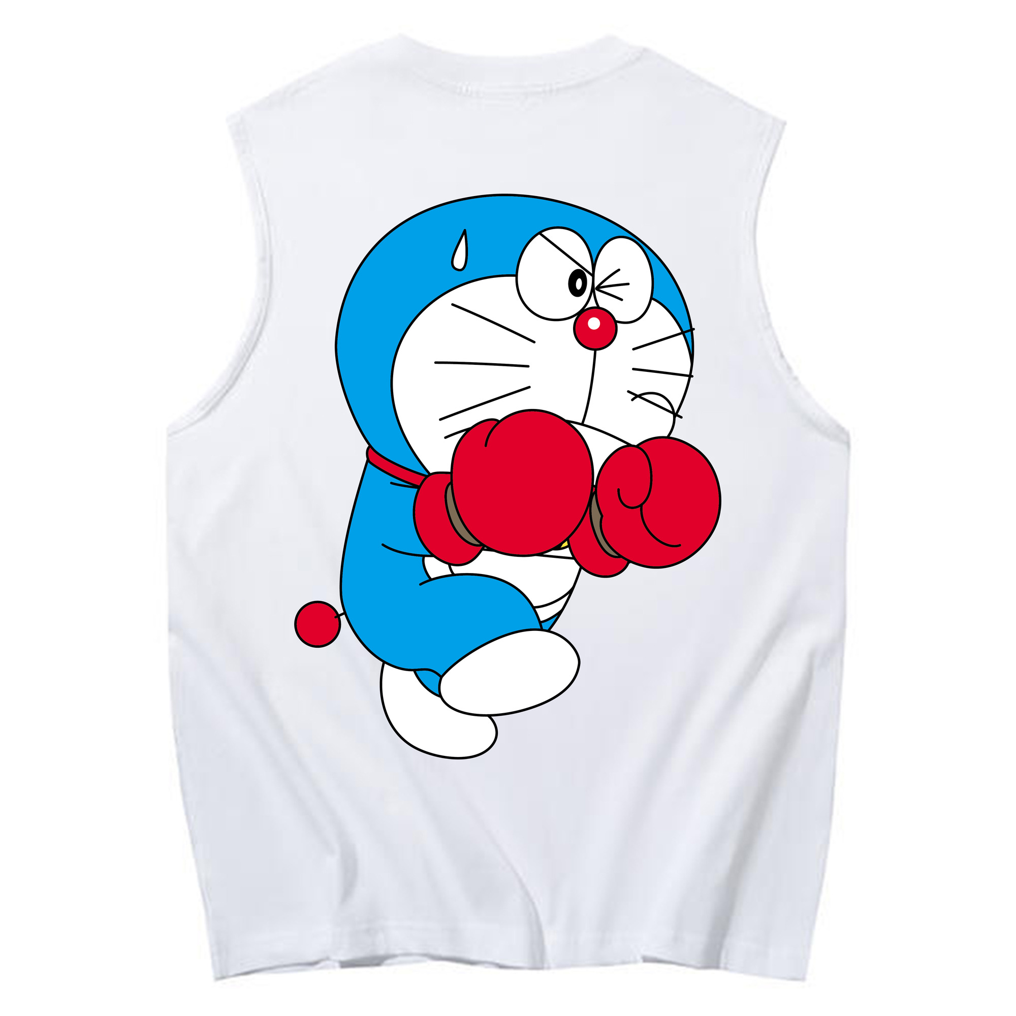 （画像用） ドラえもん Doraemon コットン100％タンクトップ（背面プリント）