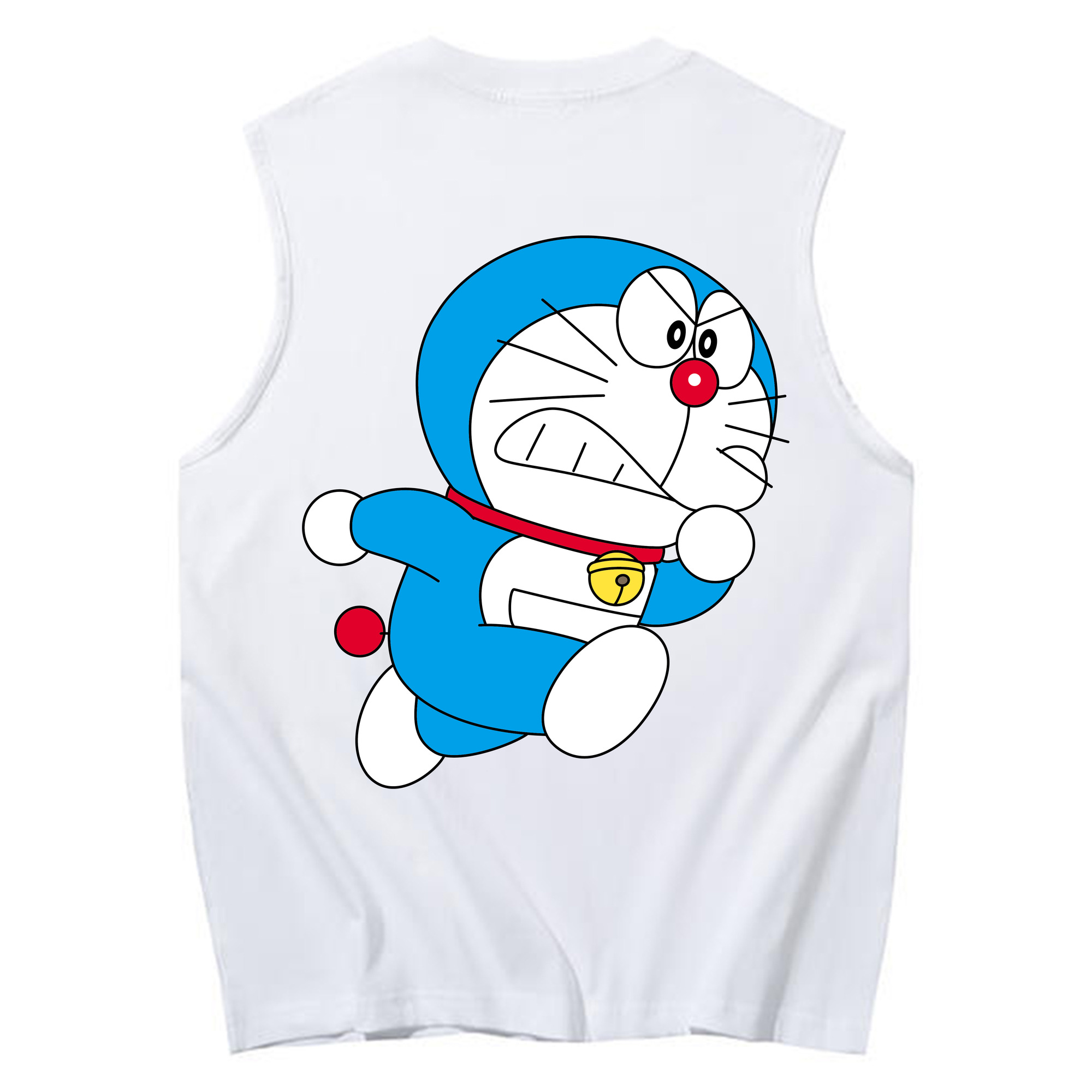 （画像用） ドラえもん Doraemon コットン100％タンクトップ（背面プリント）