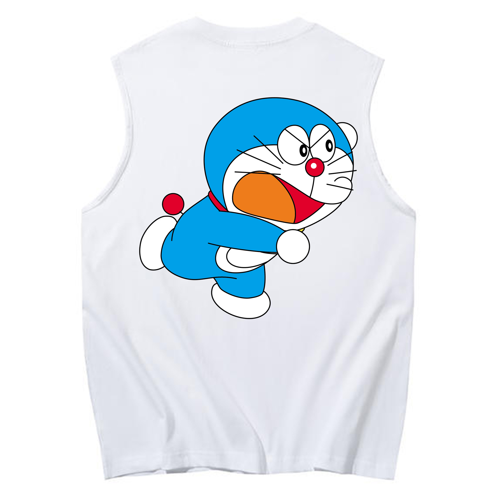 （画像用） ドラえもん Doraemon コットン100％タンクトップ（背面プリント）