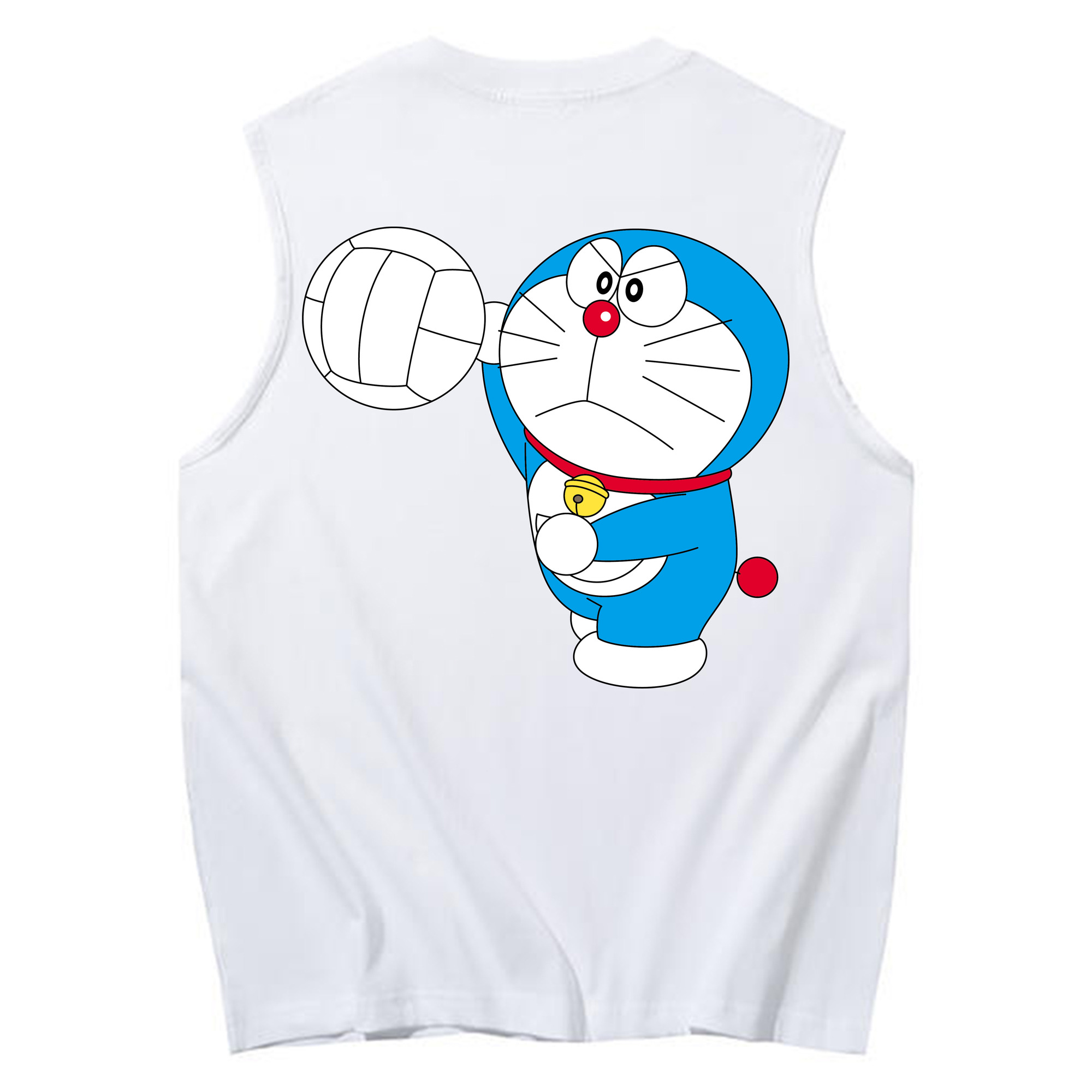 （画像用） ドラえもん Doraemon コットン100％タンクトップ（背面プリント）