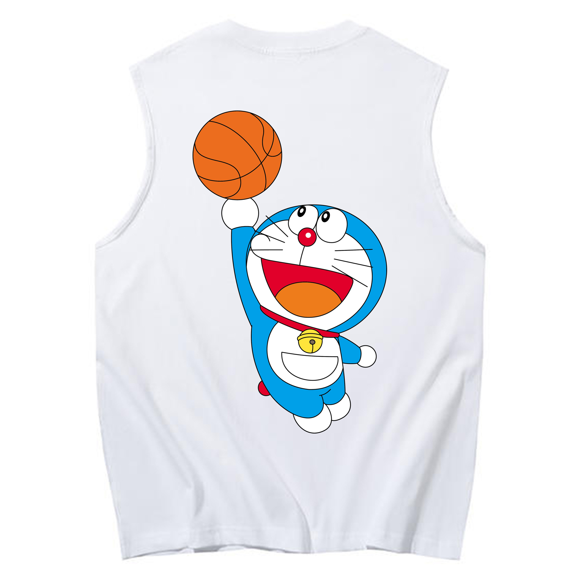 （画像用） ドラえもん Doraemon コットン100％タンクトップ（背面プリント）