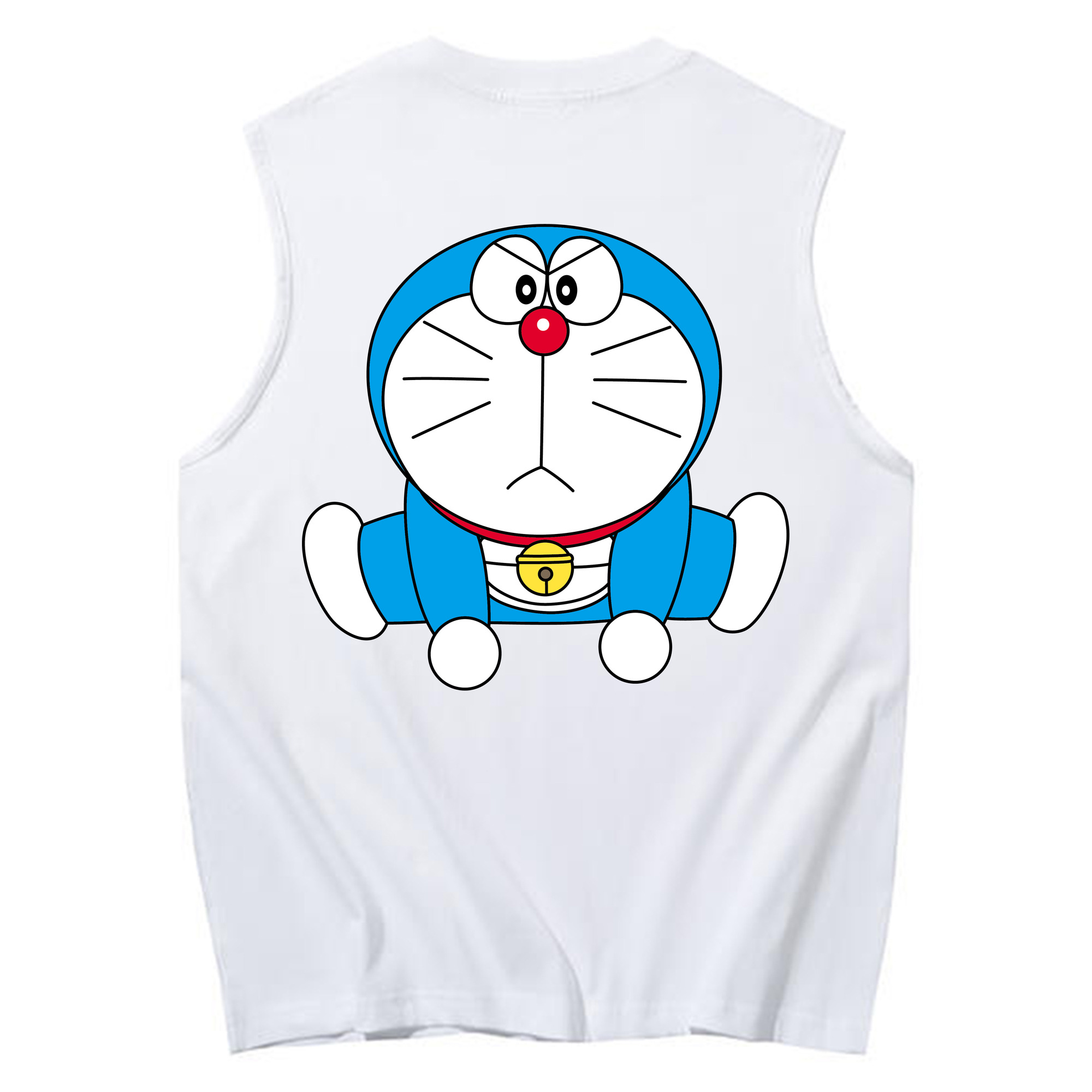 （画像用） ドラえもん Doraemon コットン100％タンクトップ（背面プリント）