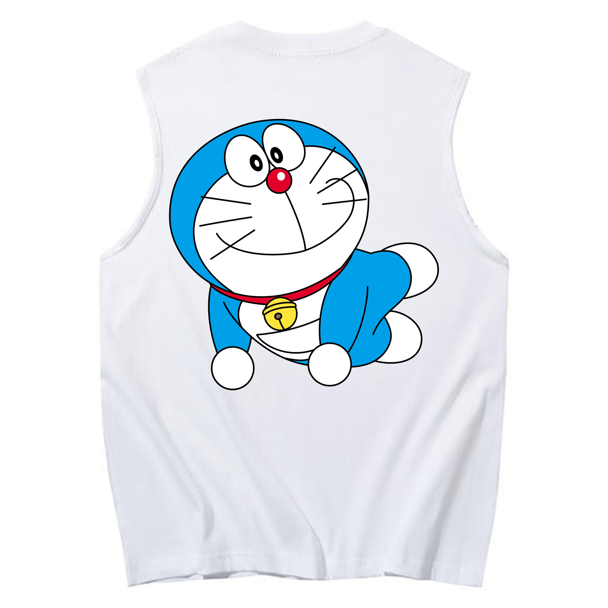 （画像用） ドラえもん Doraemon コットン100％タンクトップ（背面プリント）