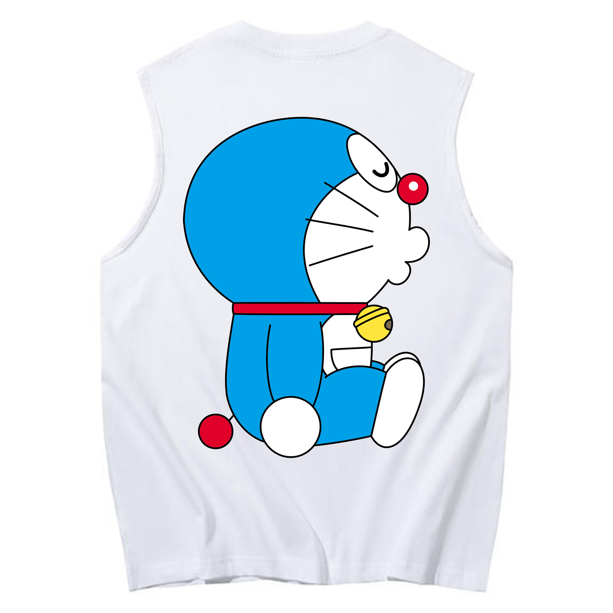 （画像用） ドラえもん Doraemon コットン100％タンクトップ（背面プリント）