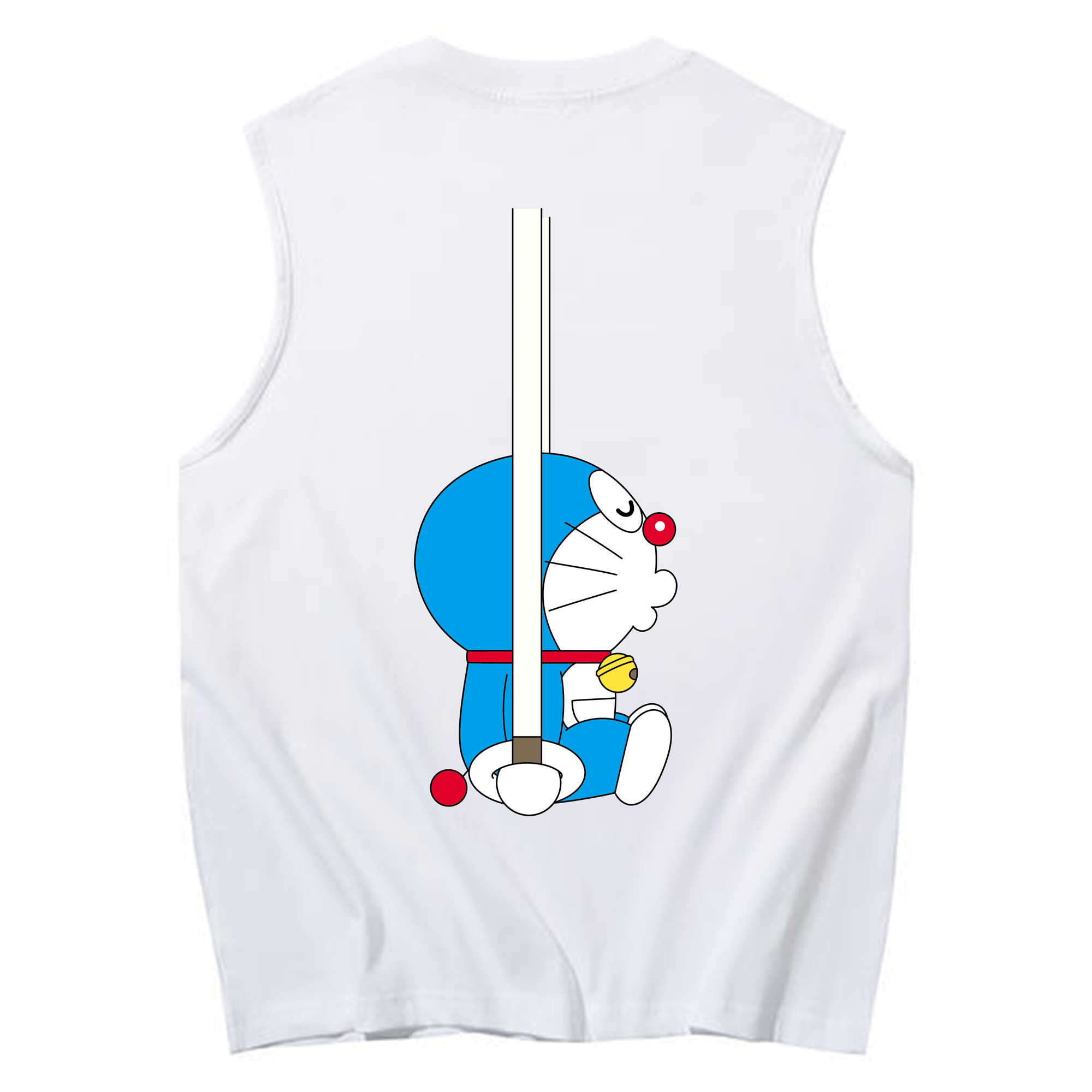 （画像用） ドラえもん Doraemon コットン100％タンクトップ（背面プリント）