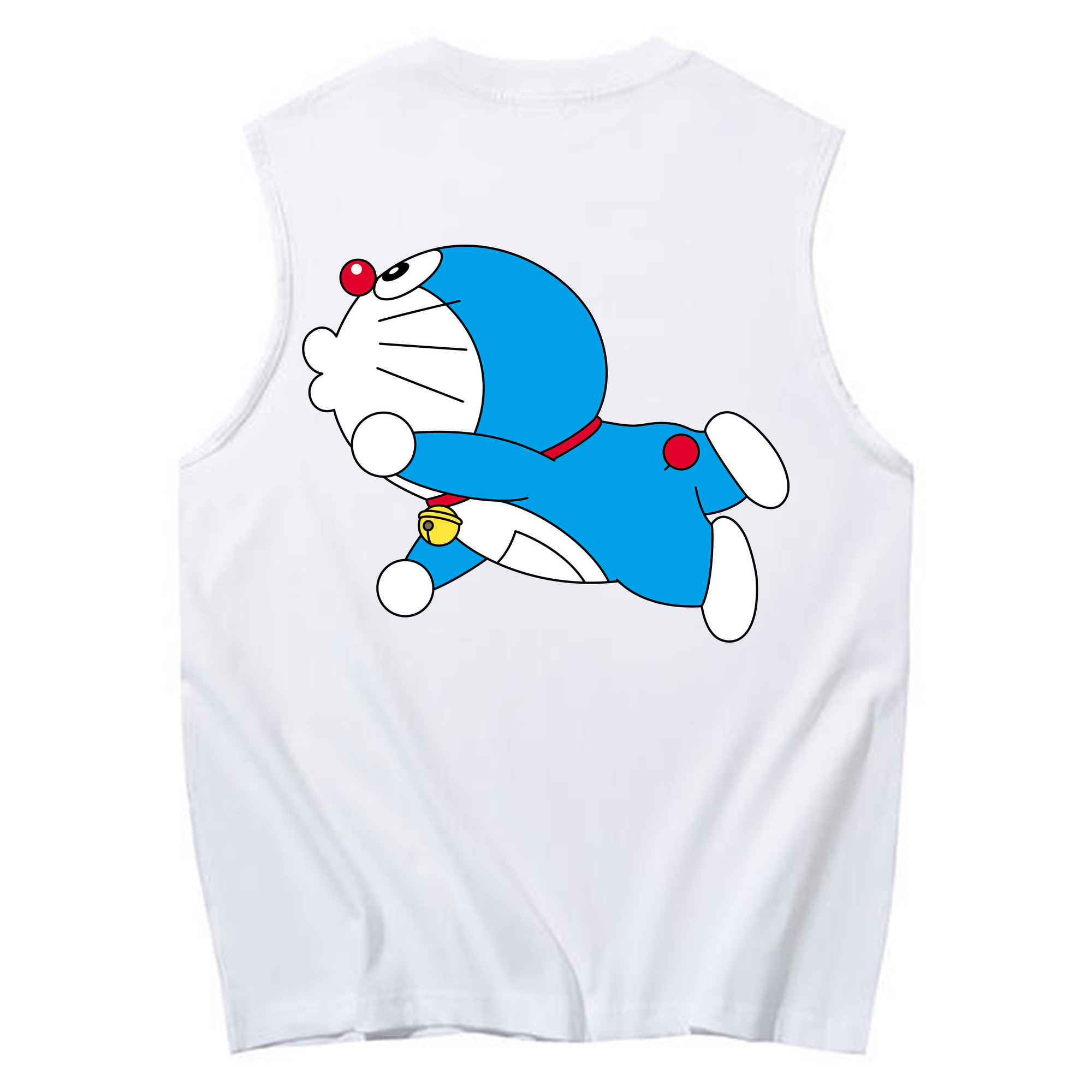 （画像用） ドラえもん Doraemon コットン100％タンクトップ（背面プリント）