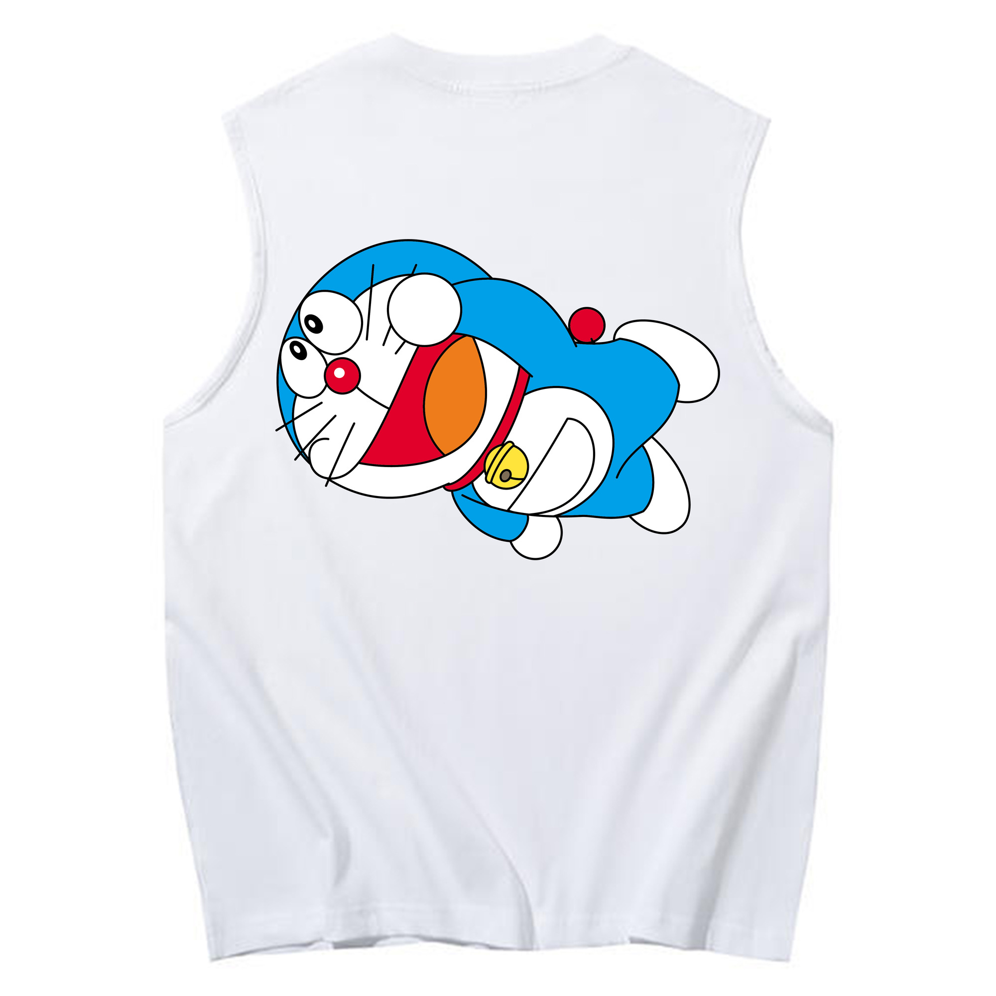 （画像用） ドラえもん Doraemon コットン100％タンクトップ（背面プリント）