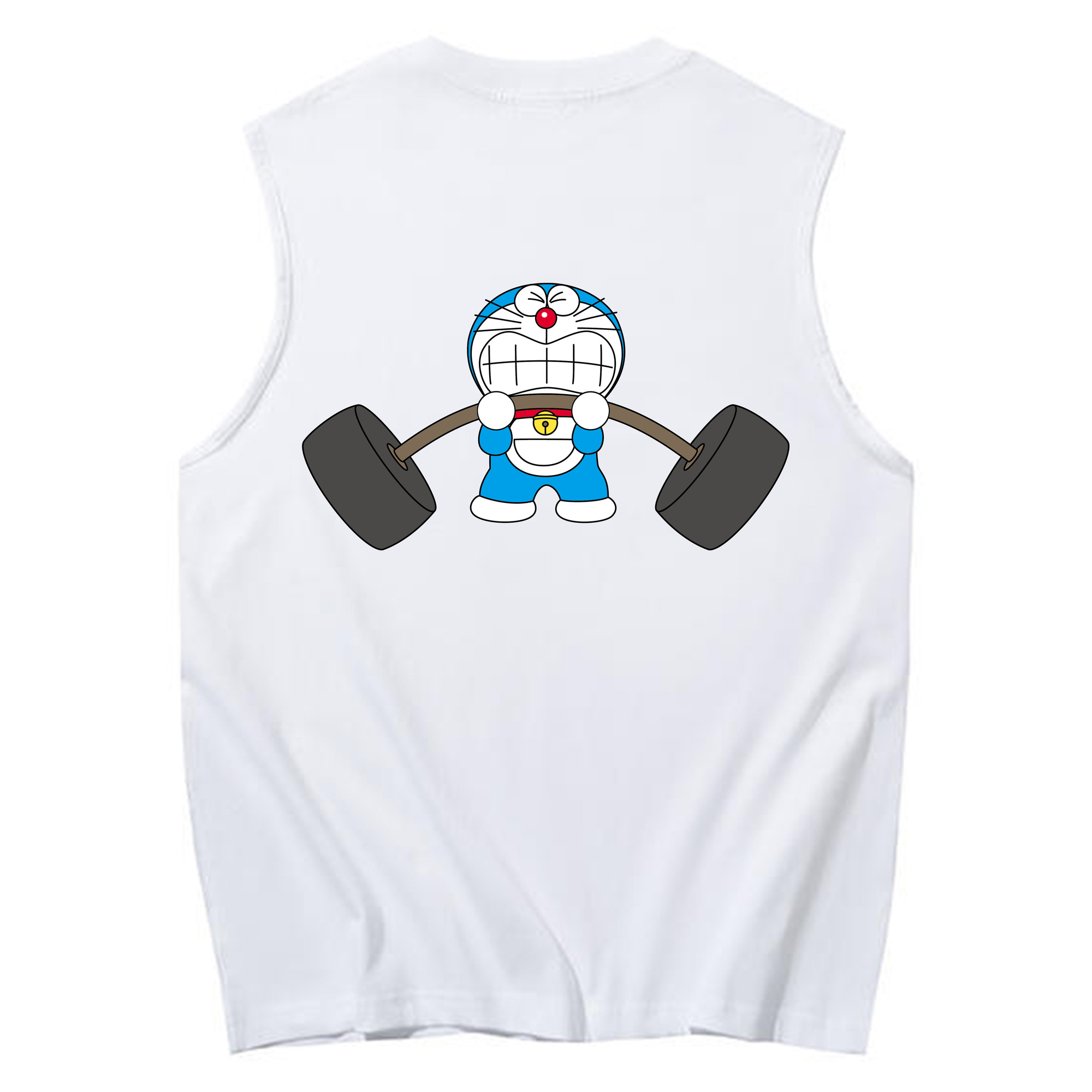 （画像用） ドラえもん Doraemon コットン100％タンクトップ（背面プリント）