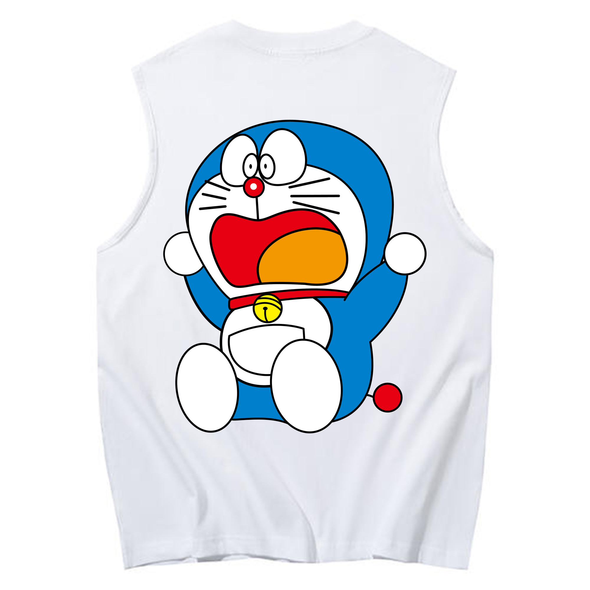 （画像用） ドラえもん Doraemon コットン100％タンクトップ（背面プリント）