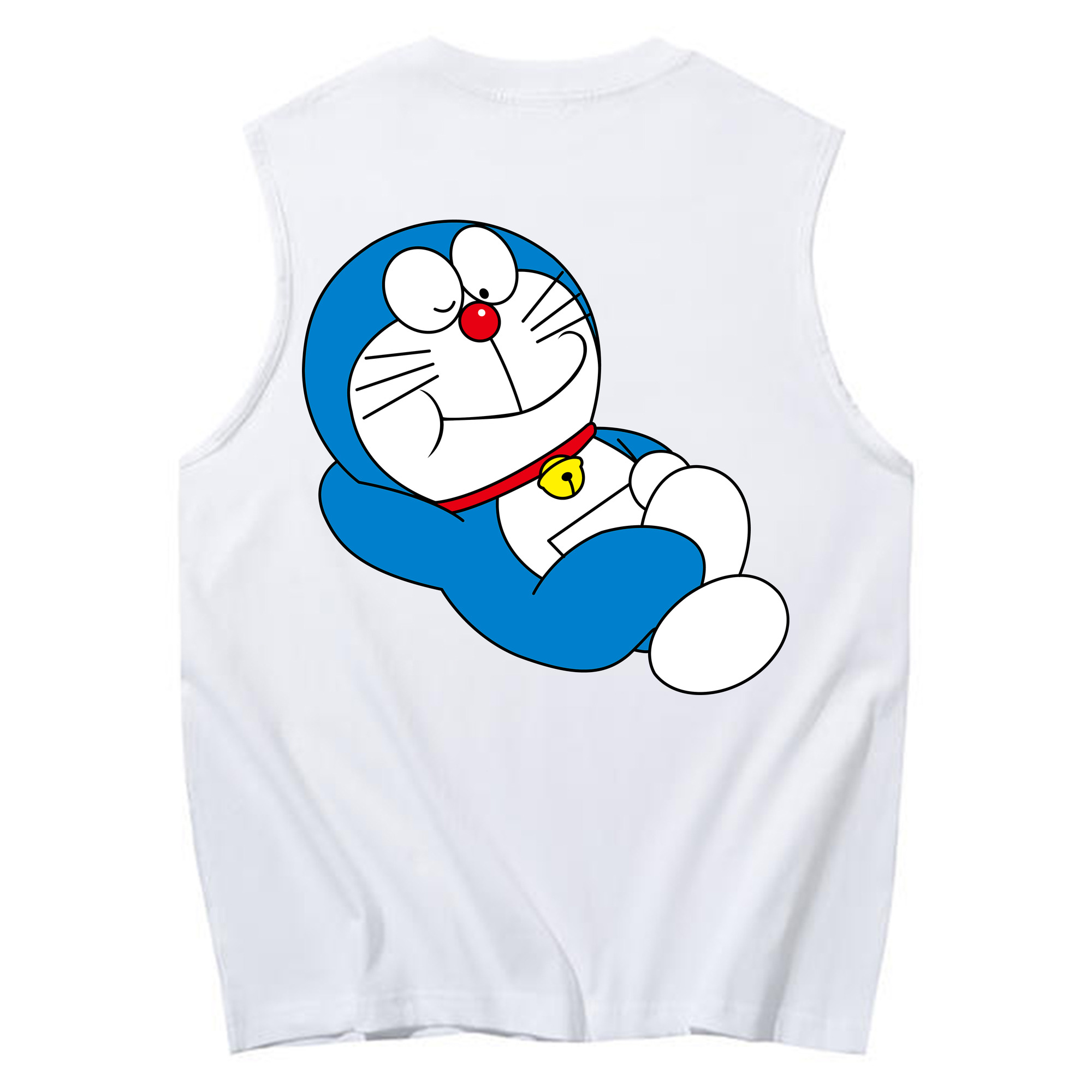 （画像用） ドラえもん Doraemon コットン100％タンクトップ（背面プリント）