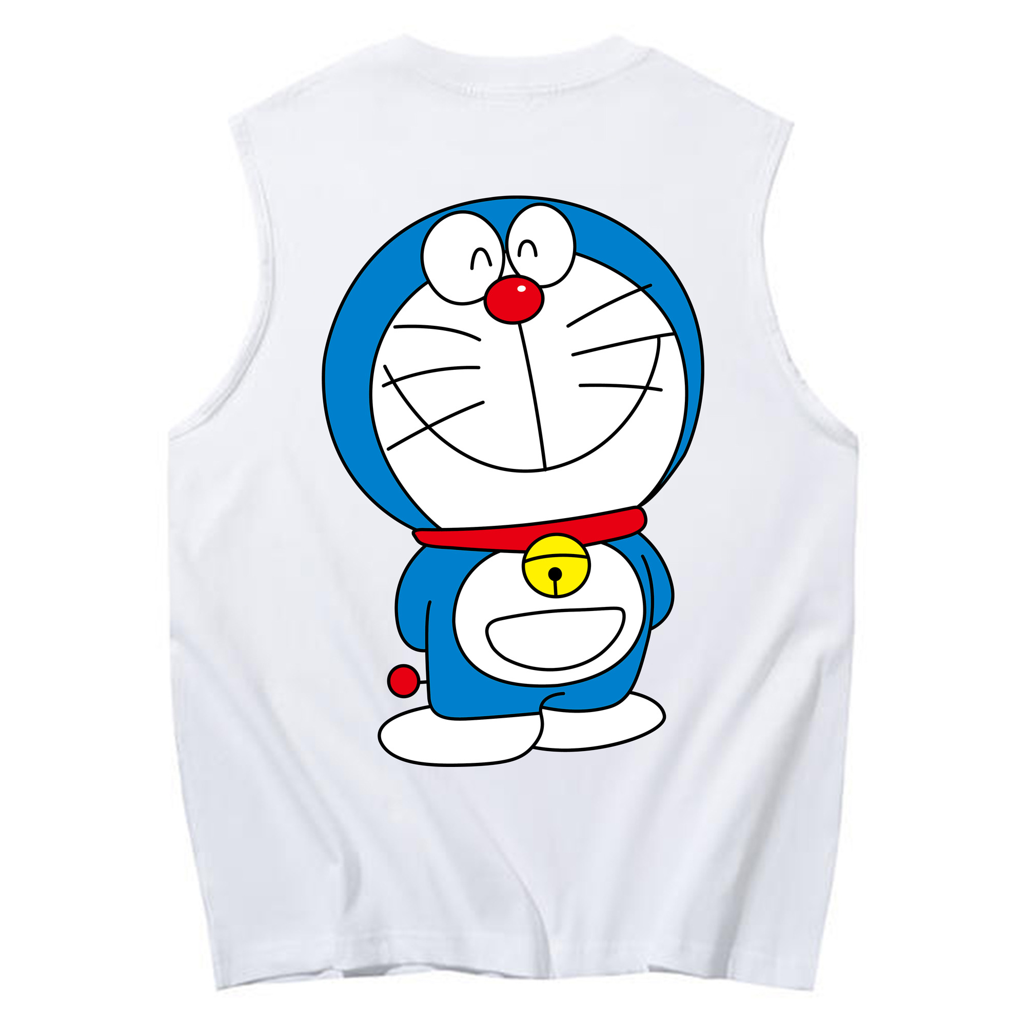（画像用） ドラえもん Doraemon コットン100％タンクトップ（背面プリント）