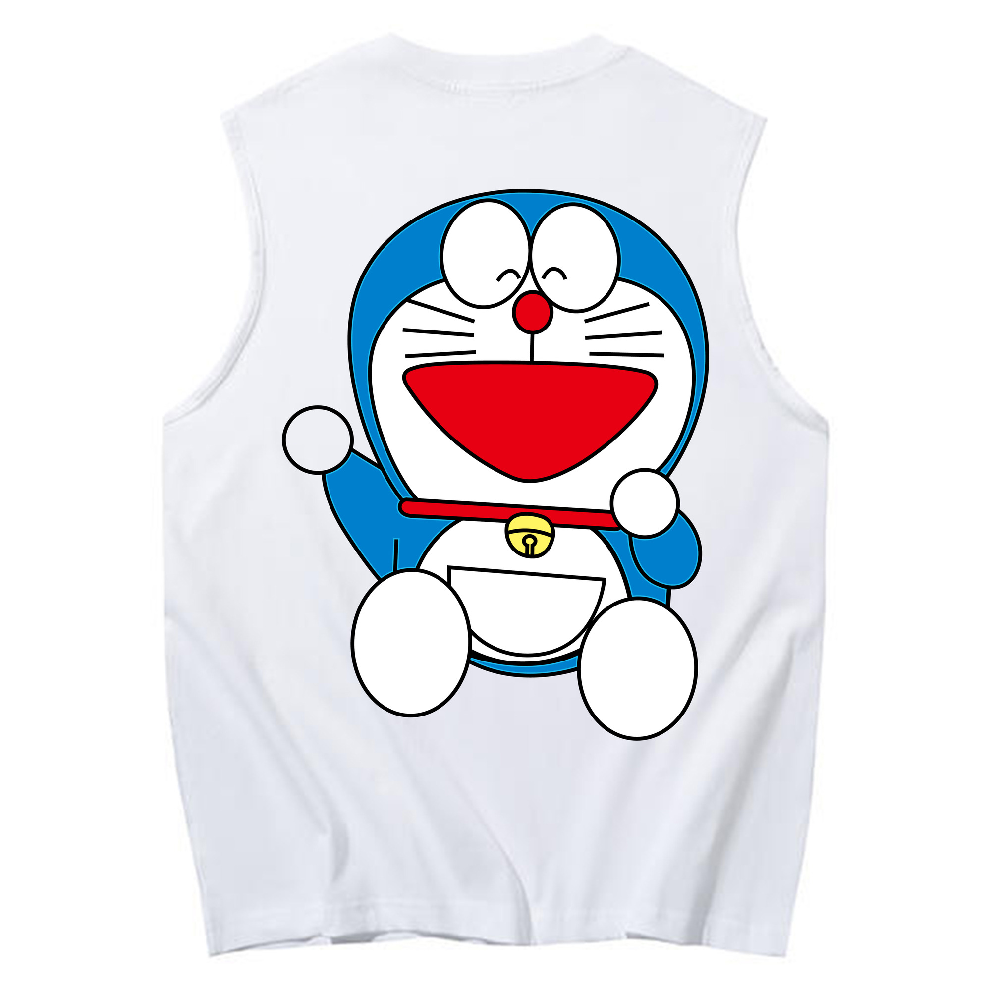 （画像用） ドラえもん Doraemon コットン100％タンクトップ（背面プリント）