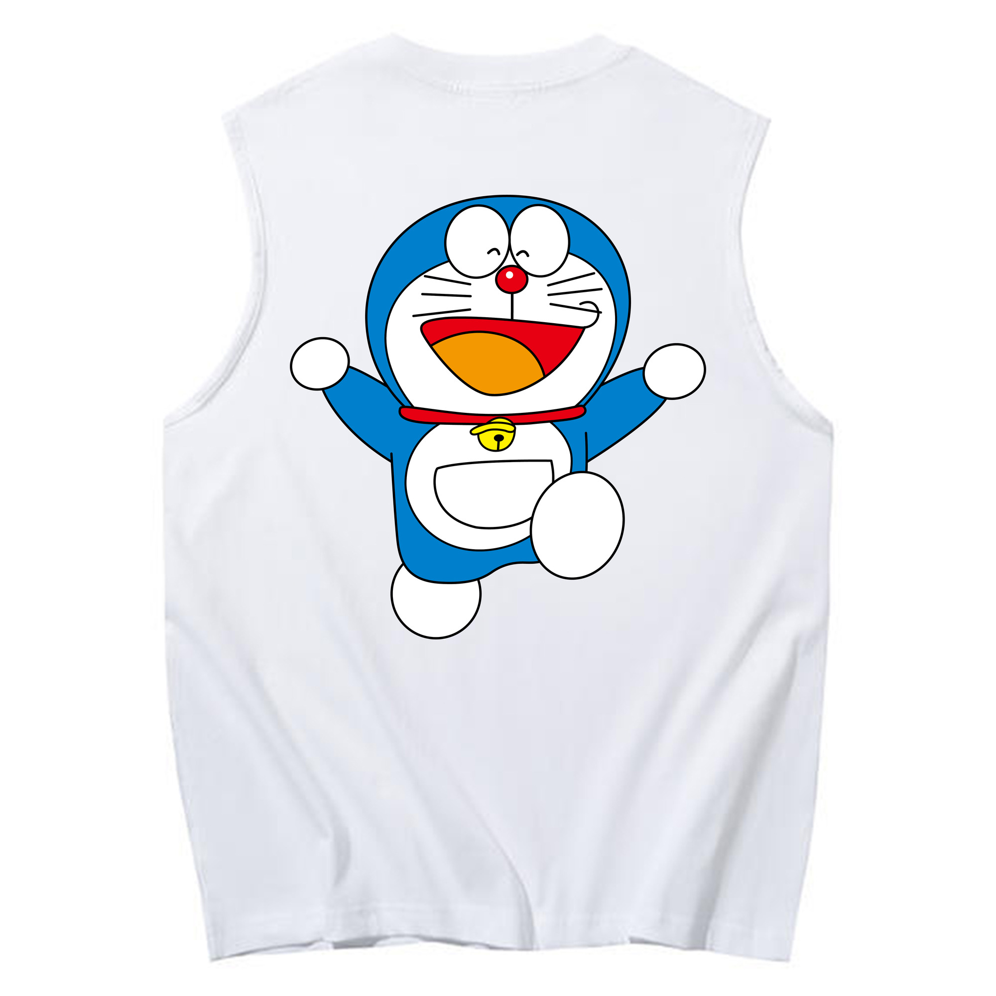 （画像用） ドラえもん Doraemon コットン100％タンクトップ（背面プリント）