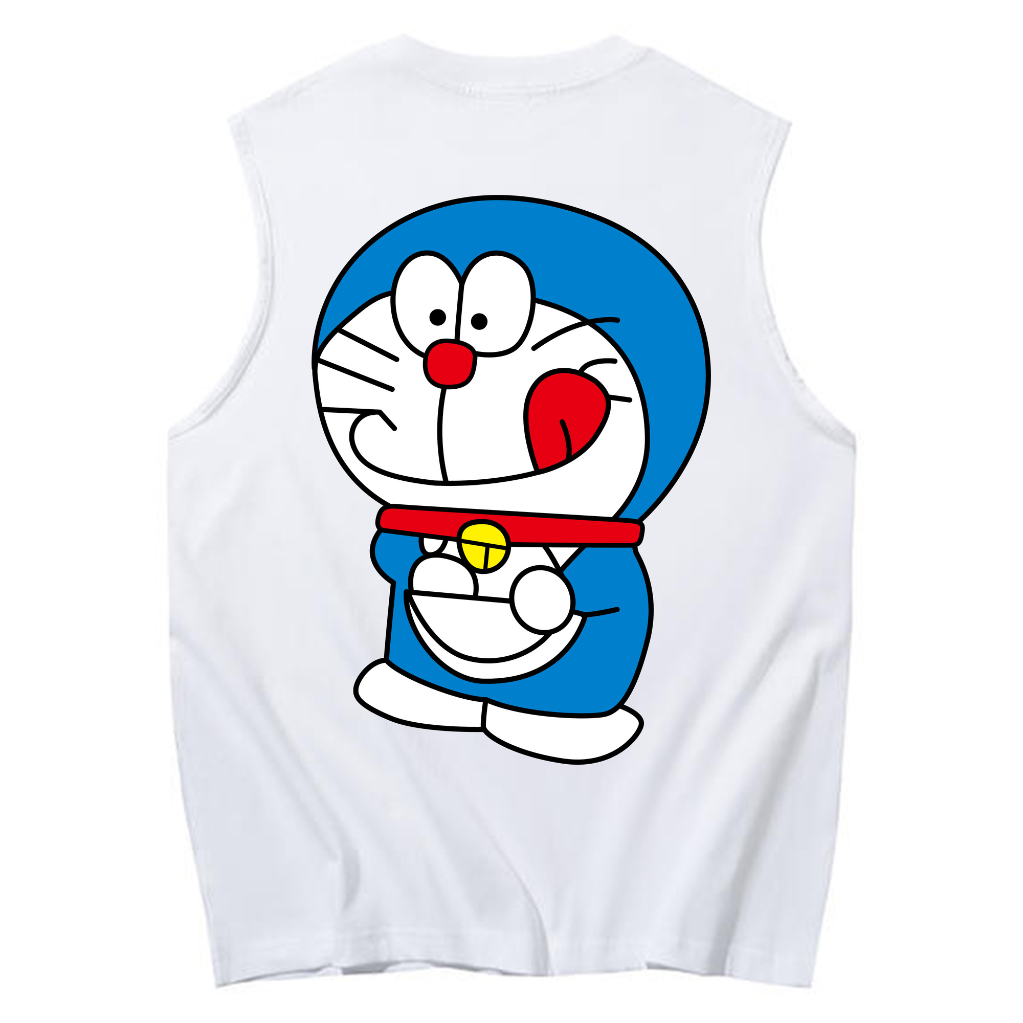 （画像用） ドラえもん Doraemon コットン100％タンクトップ（背面プリント）