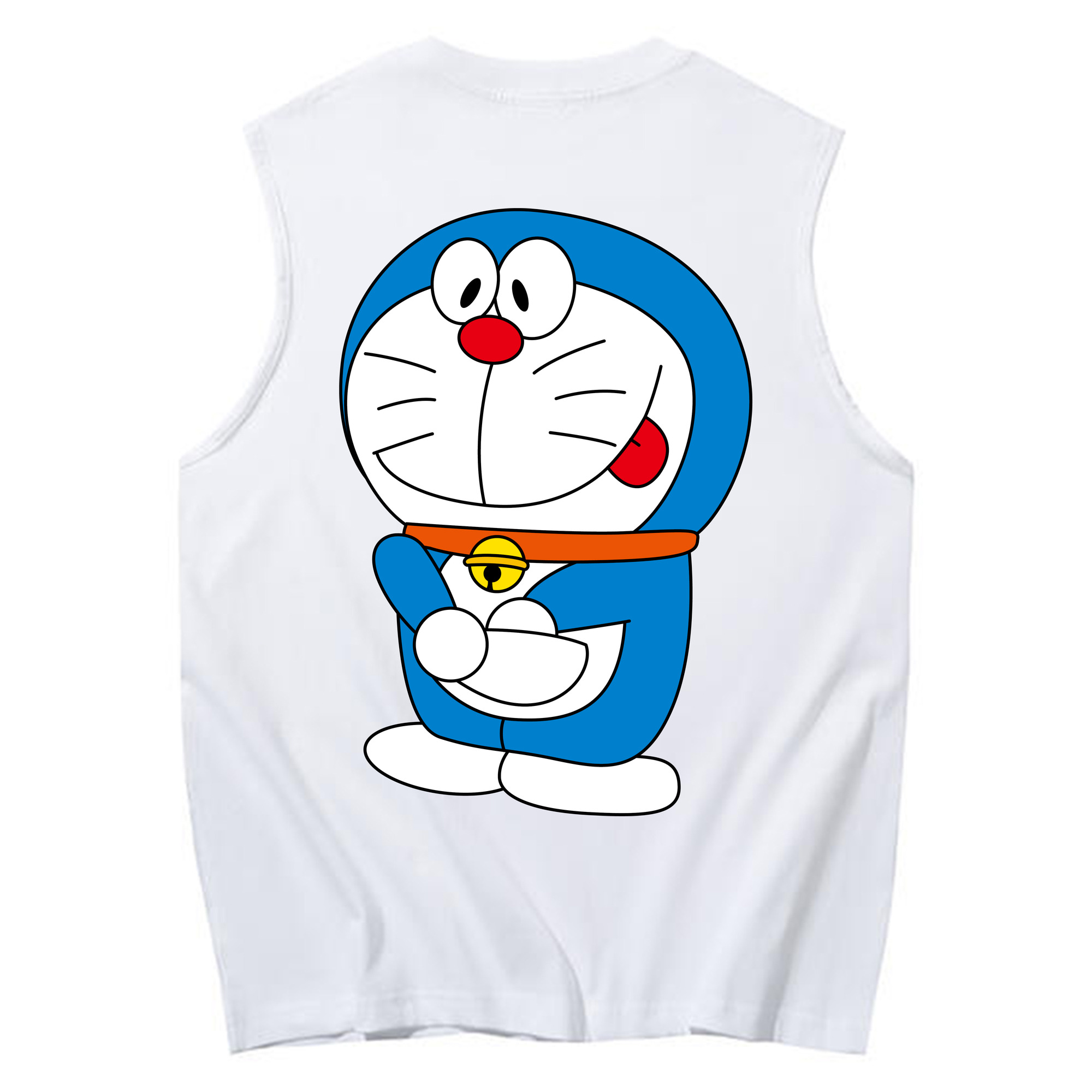 （画像用） ドラえもん Doraemon コットン100％タンクトップ（背面プリント）