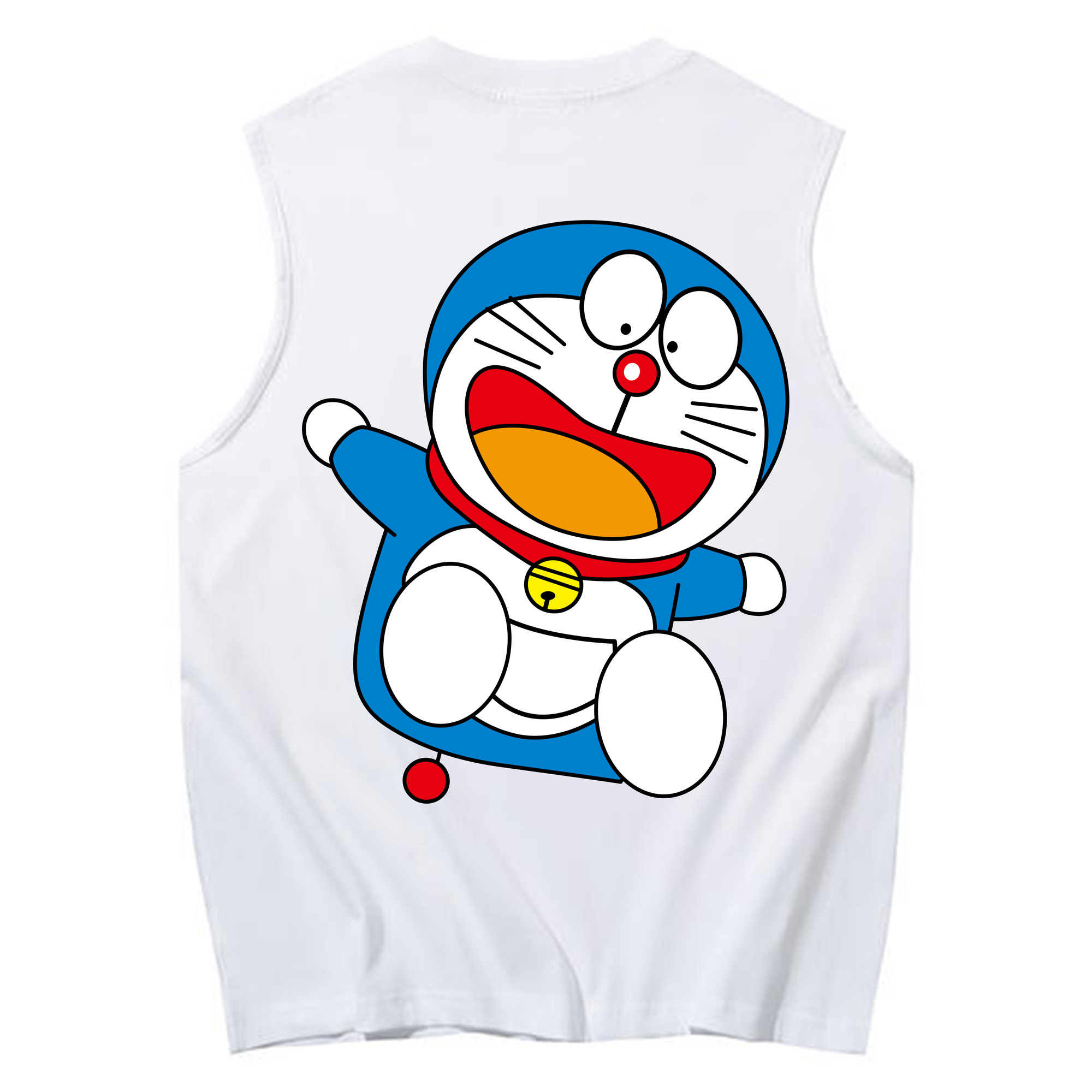 （画像用） ドラえもん Doraemon コットン100％タンクトップ（背面プリント）