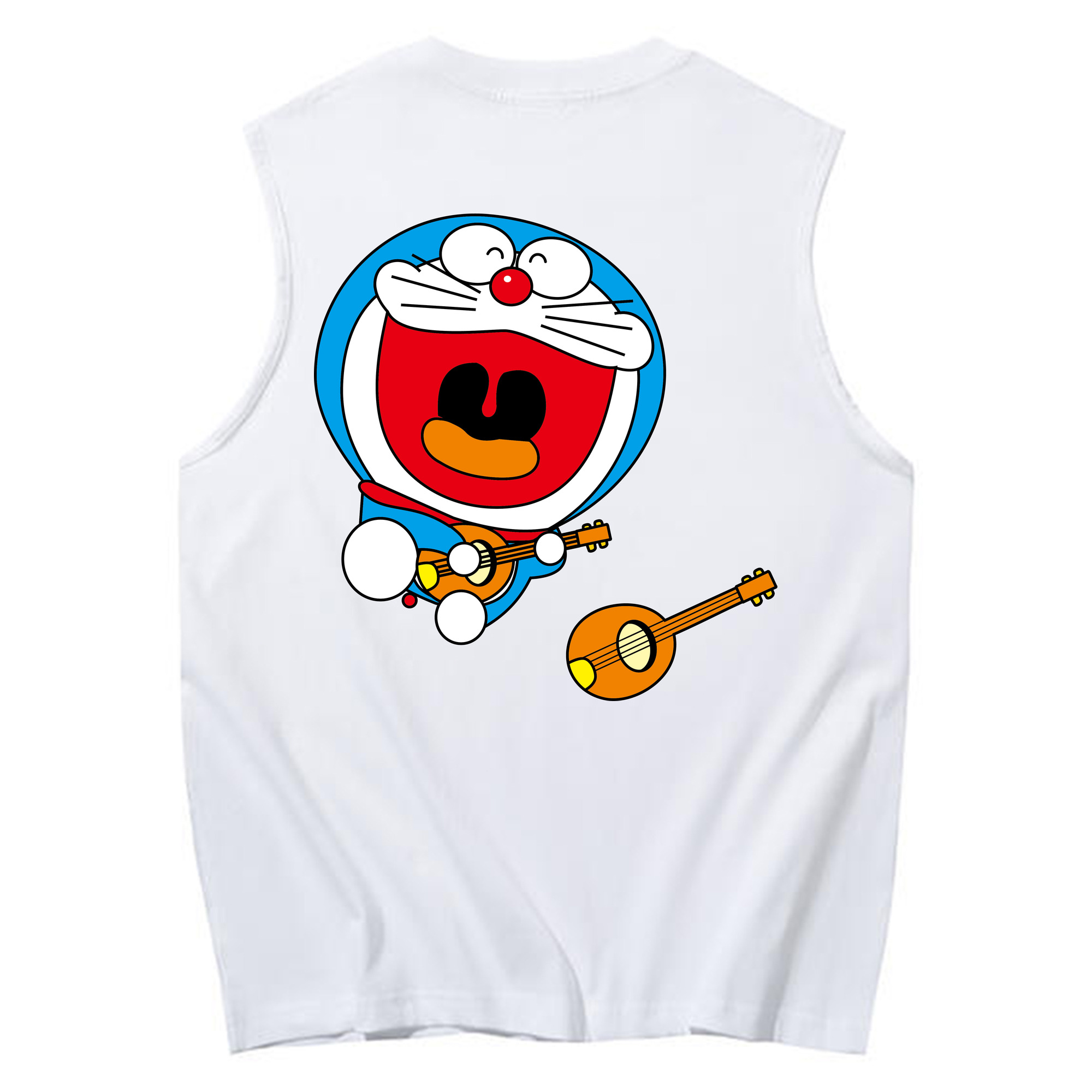 （画像用） ドラえもん Doraemon コットン100％タンクトップ（背面プリント）