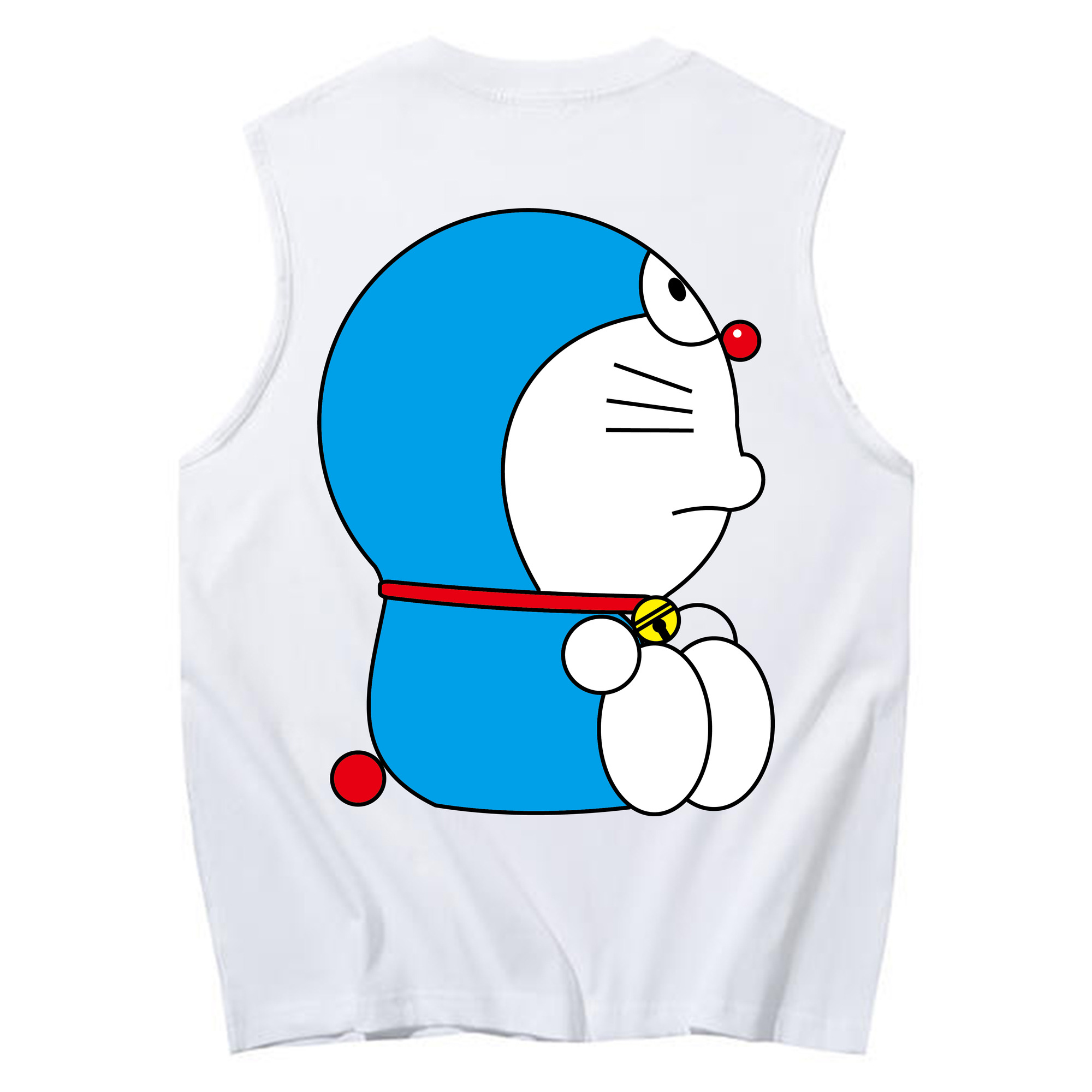 （画像用） ドラえもん Doraemon コットン100％タンクトップ（背面プリント）