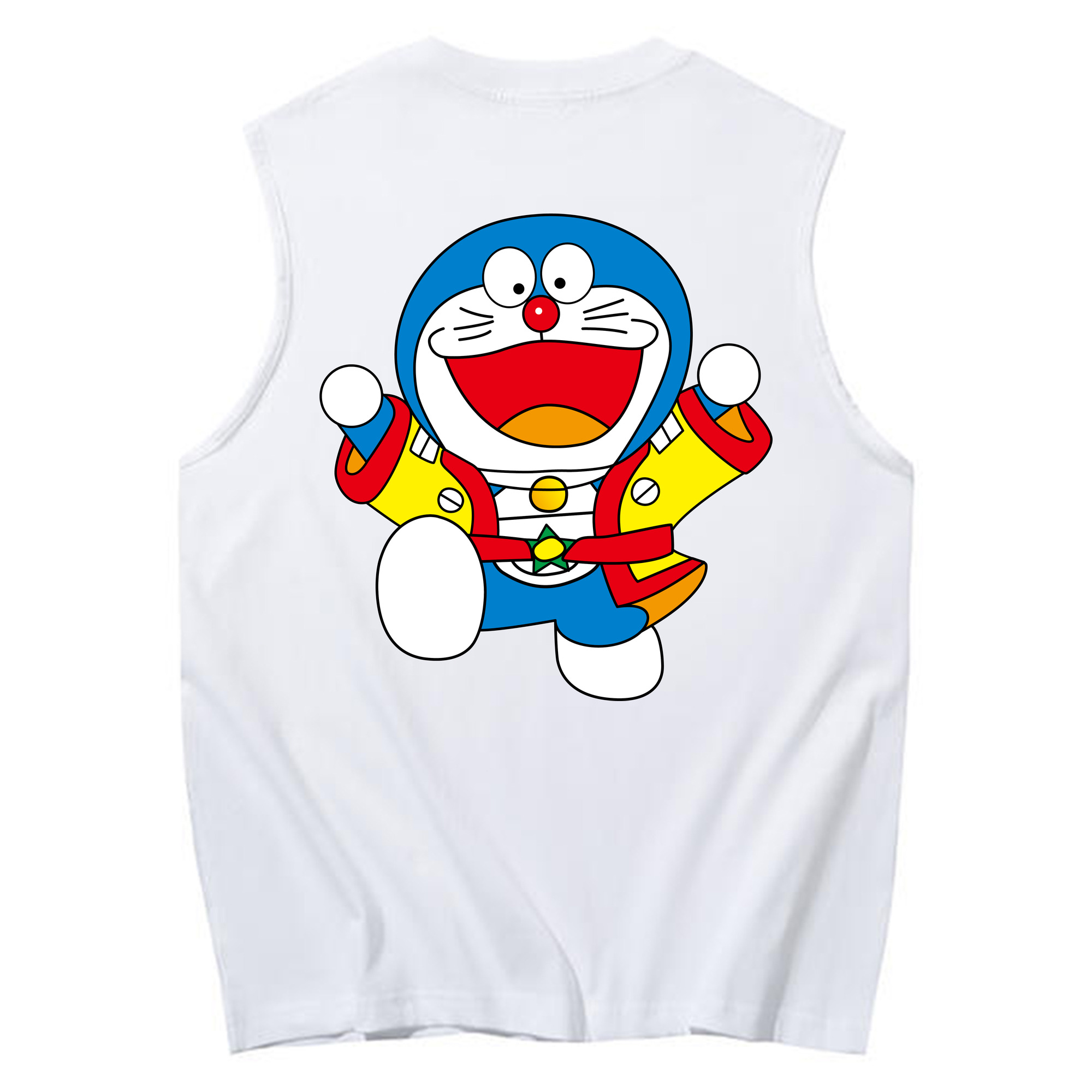 （画像用） ドラえもん Doraemon コットン100％タンクトップ（背面プリント）