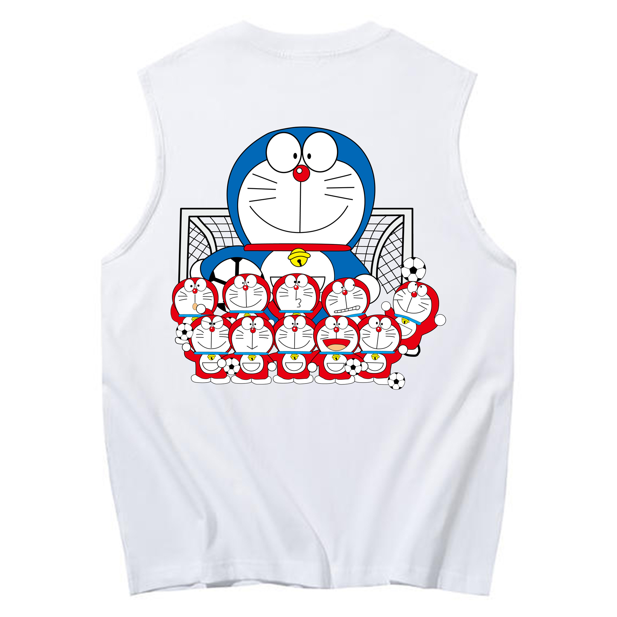（画像用） ドラえもん Doraemon コットン100％タンクトップ（背面プリント）