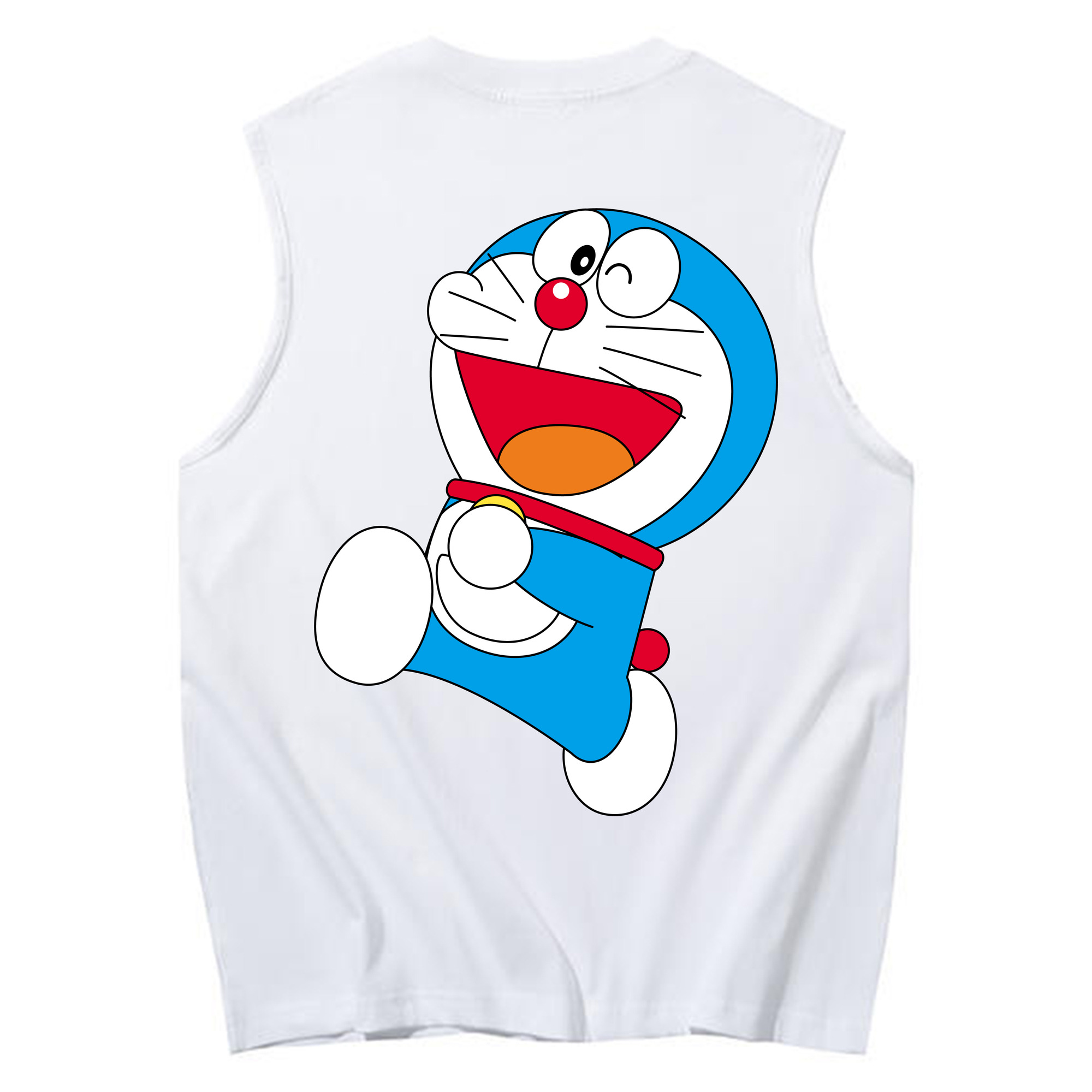 （画像用） ドラえもん Doraemon コットン100％タンクトップ（背面プリント）