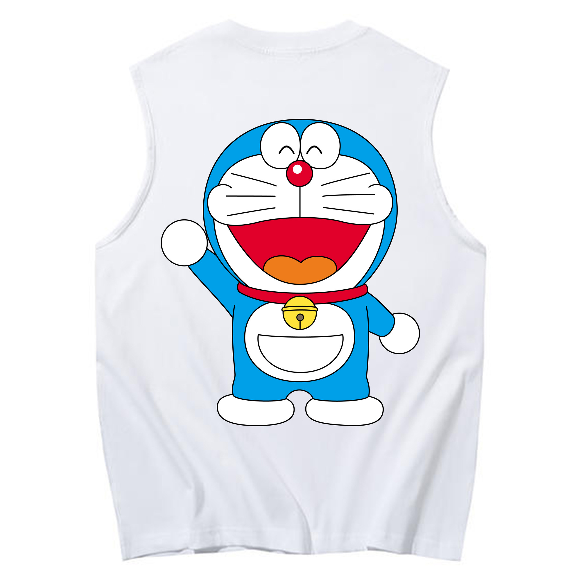 （画像用） ドラえもん Doraemon コットン100％タンクトップ（背面プリント）