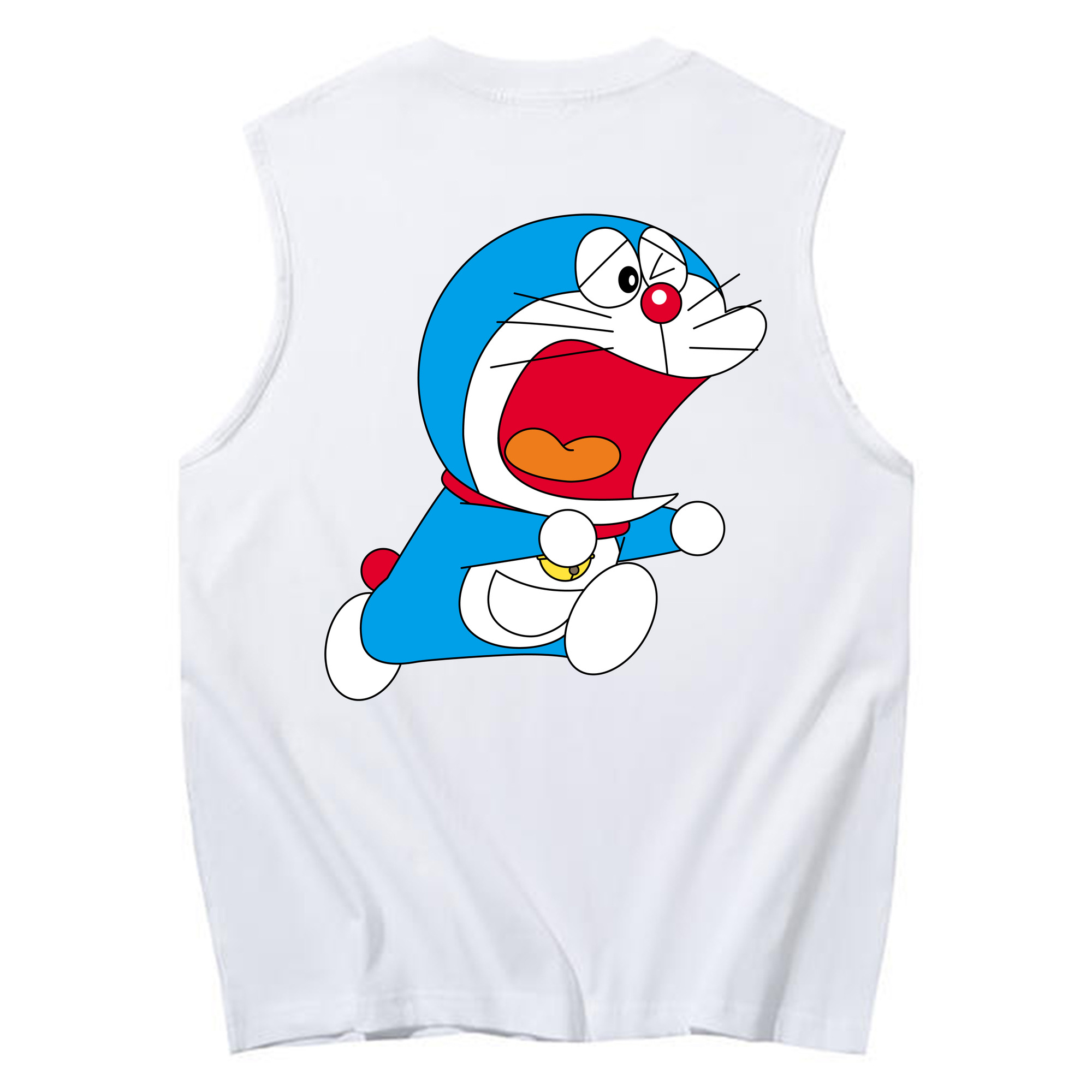 （画像用） ドラえもん Doraemon コットン100％タンクトップ（背面プリント）