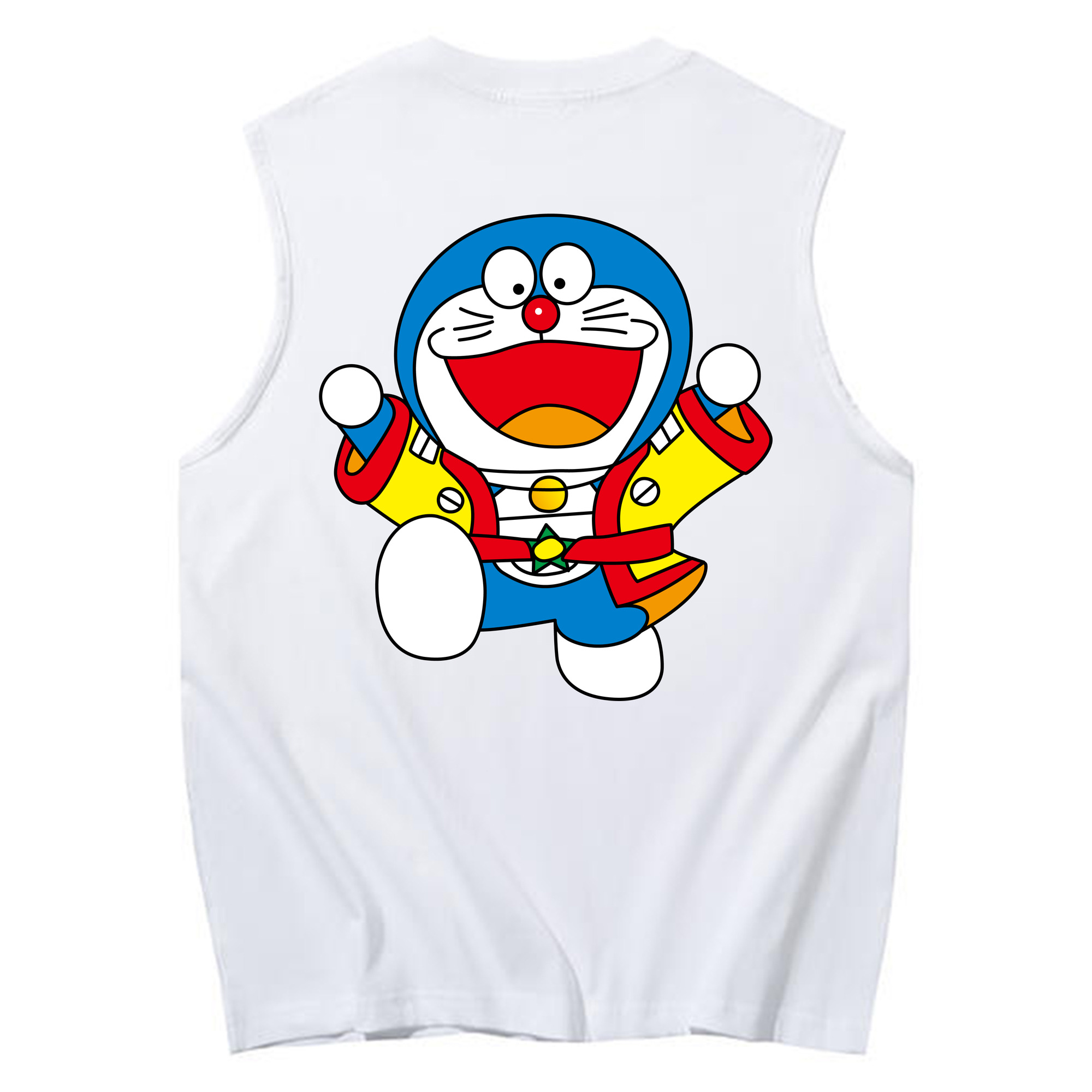 （画像用） ドラえもん Doraemon コットン100％タンクトップ（背面プリント）