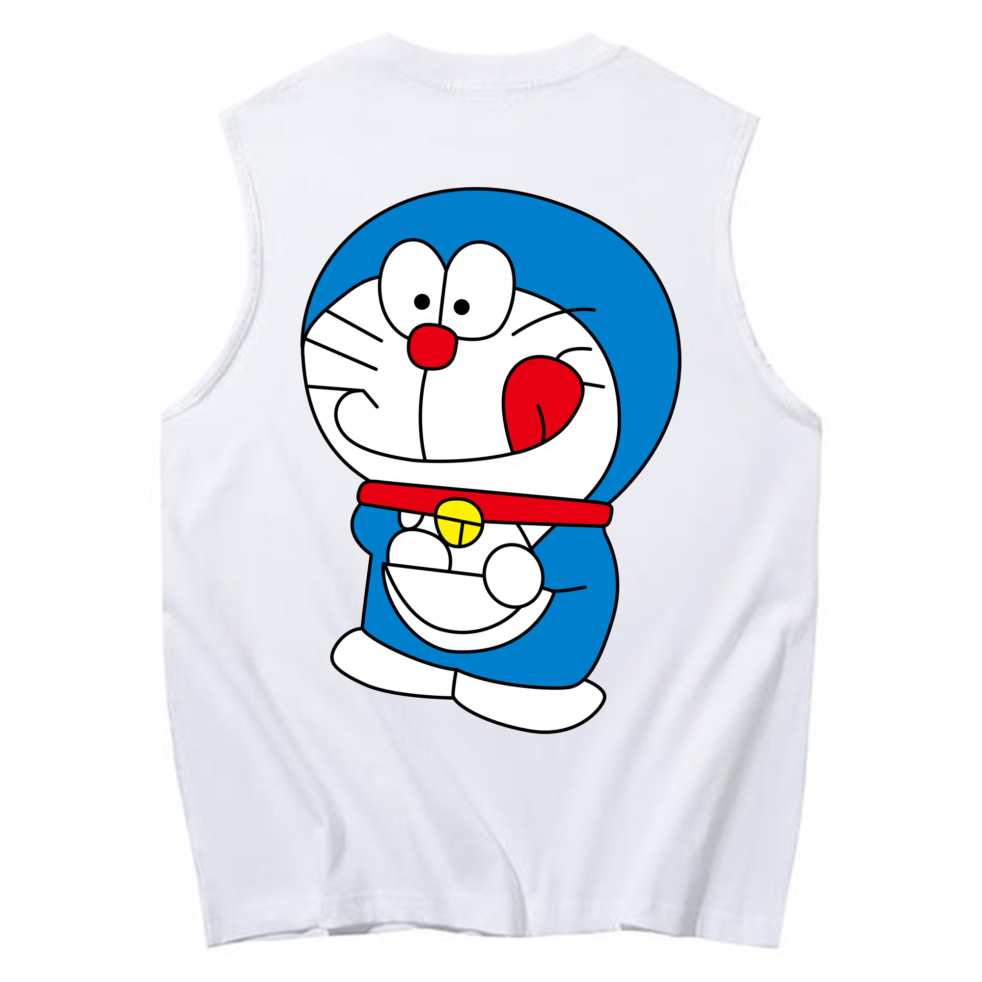 （画像用） ドラえもん Doraemon コットン100％タンクトップ（背面プリント）