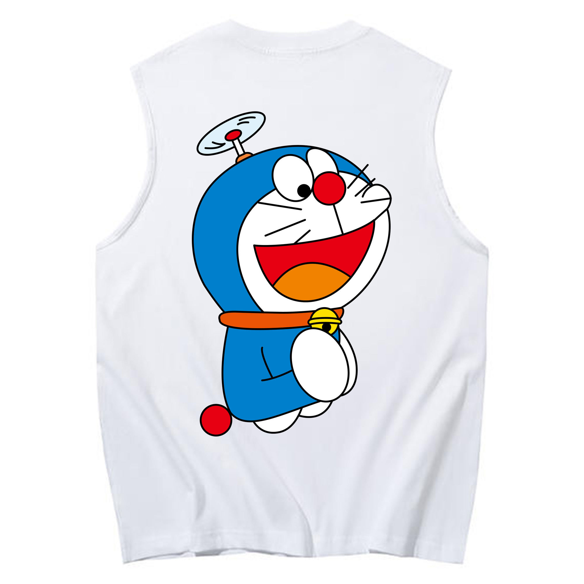 （画像用） ドラえもん Doraemon コットン100％タンクトップ（背面プリント）