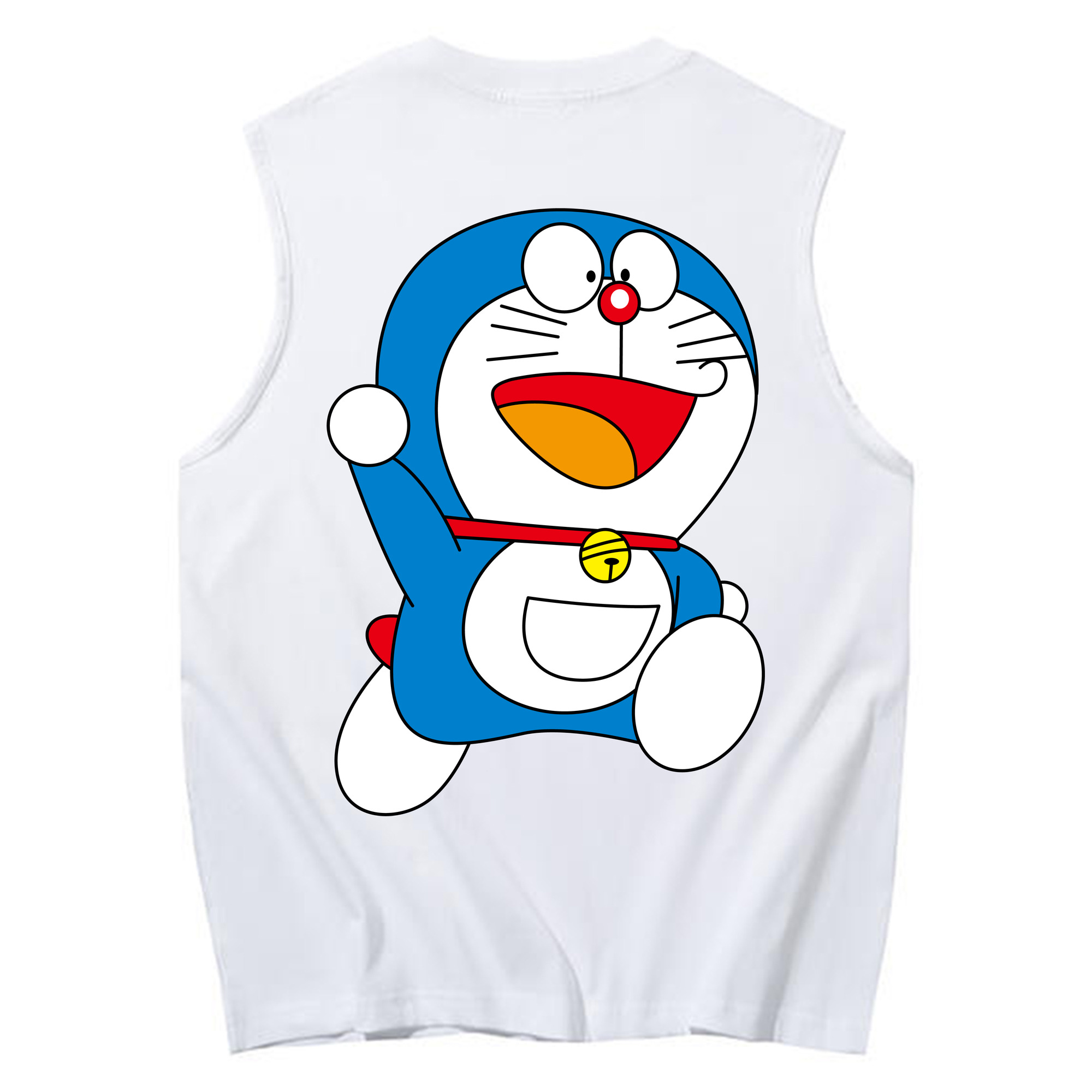 （画像用） ドラえもん Doraemon コットン100％タンクトップ（背面プリント）