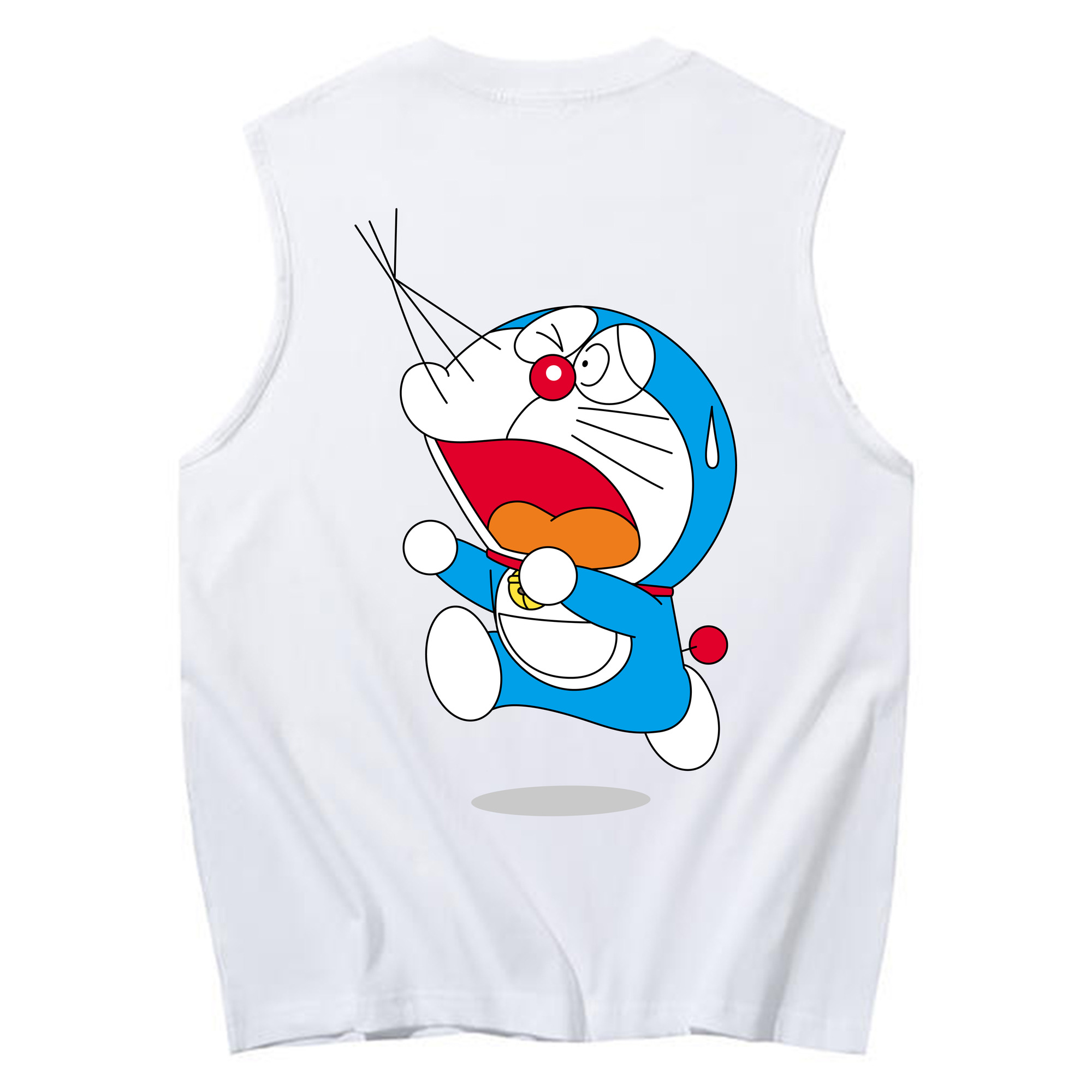 （画像用） ドラえもん Doraemon コットン100％タンクトップ（背面プリント）