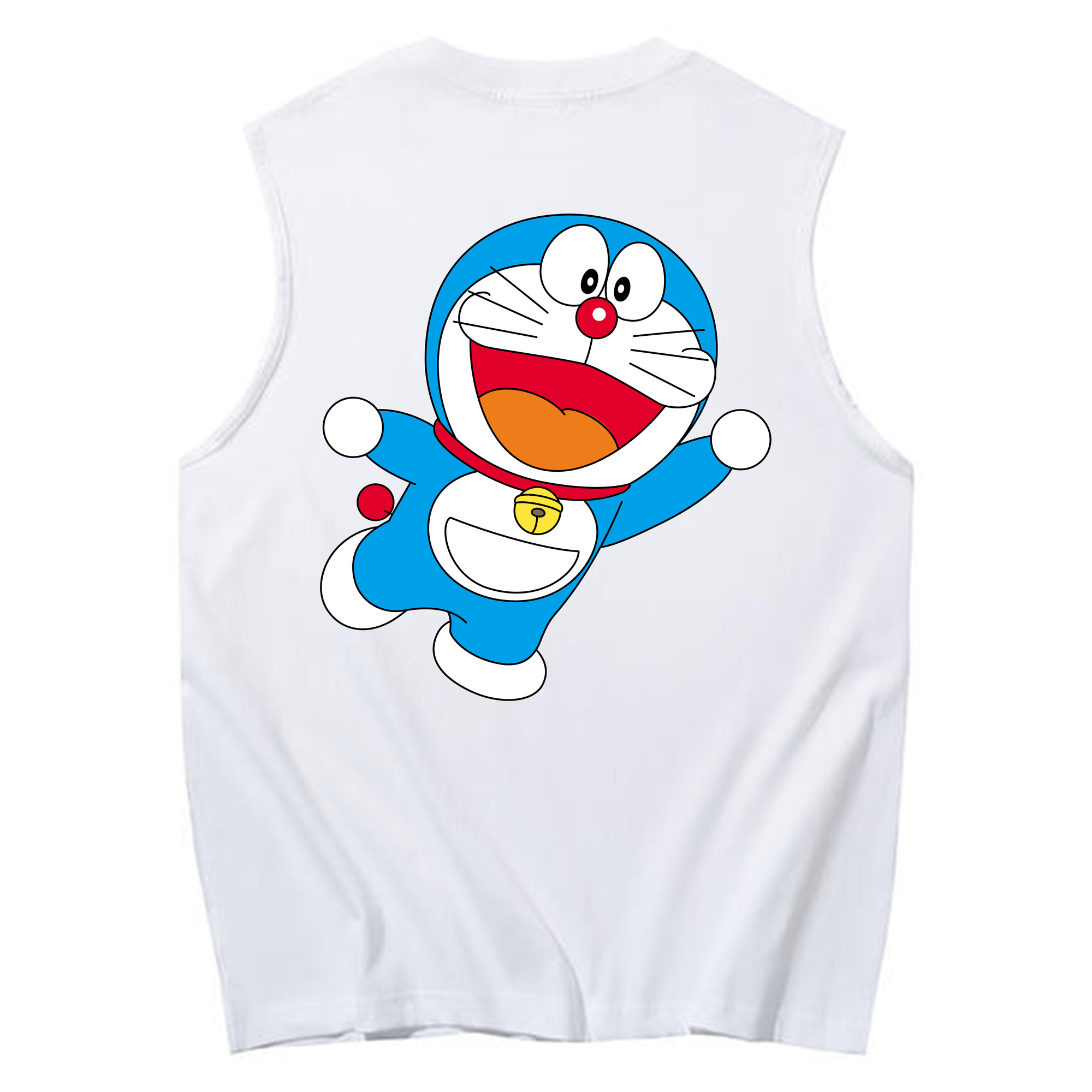 （画像用） ドラえもん Doraemon コットン100％タンクトップ（背面プリント）