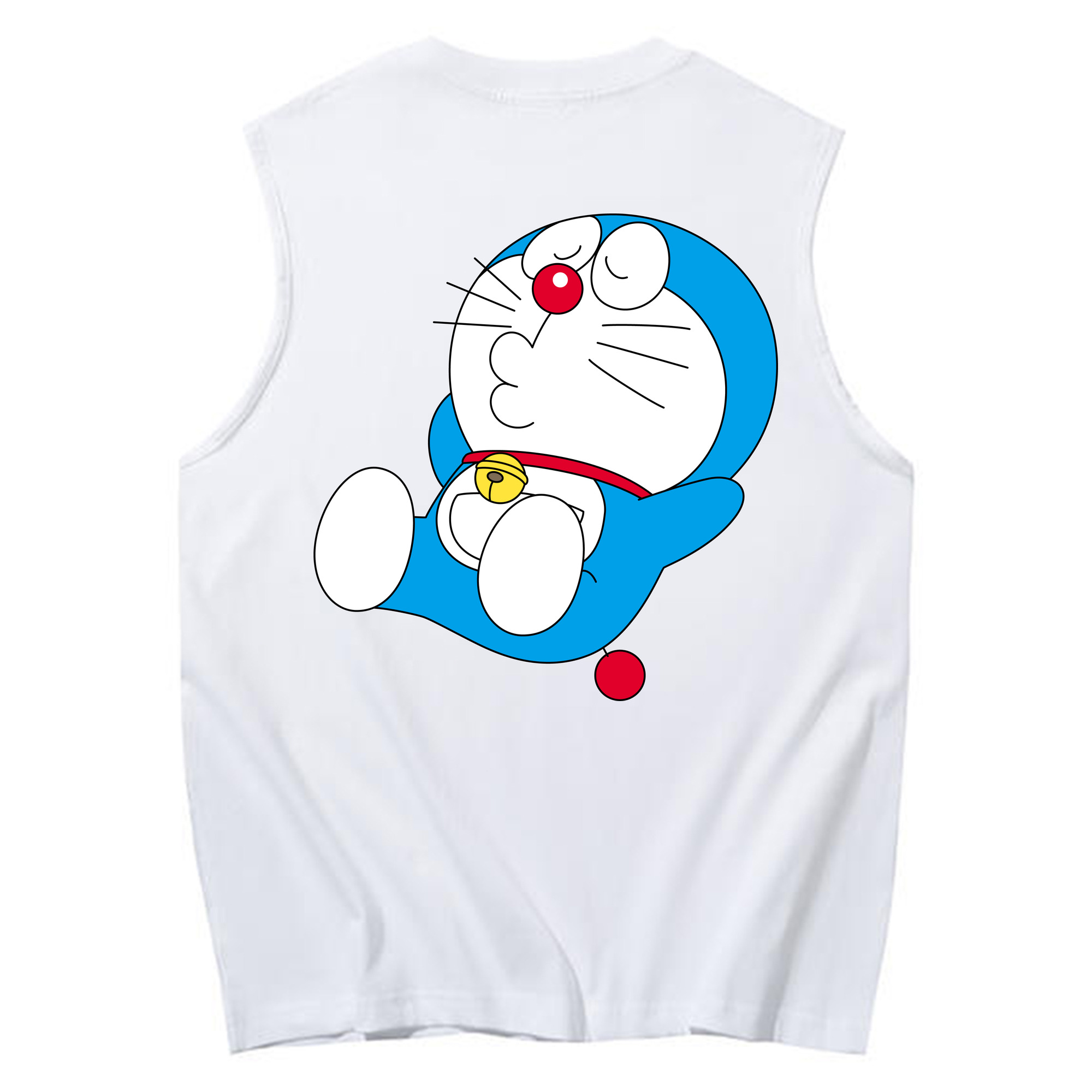 （画像用） ドラえもん Doraemon コットン100％タンクトップ（背面プリント）