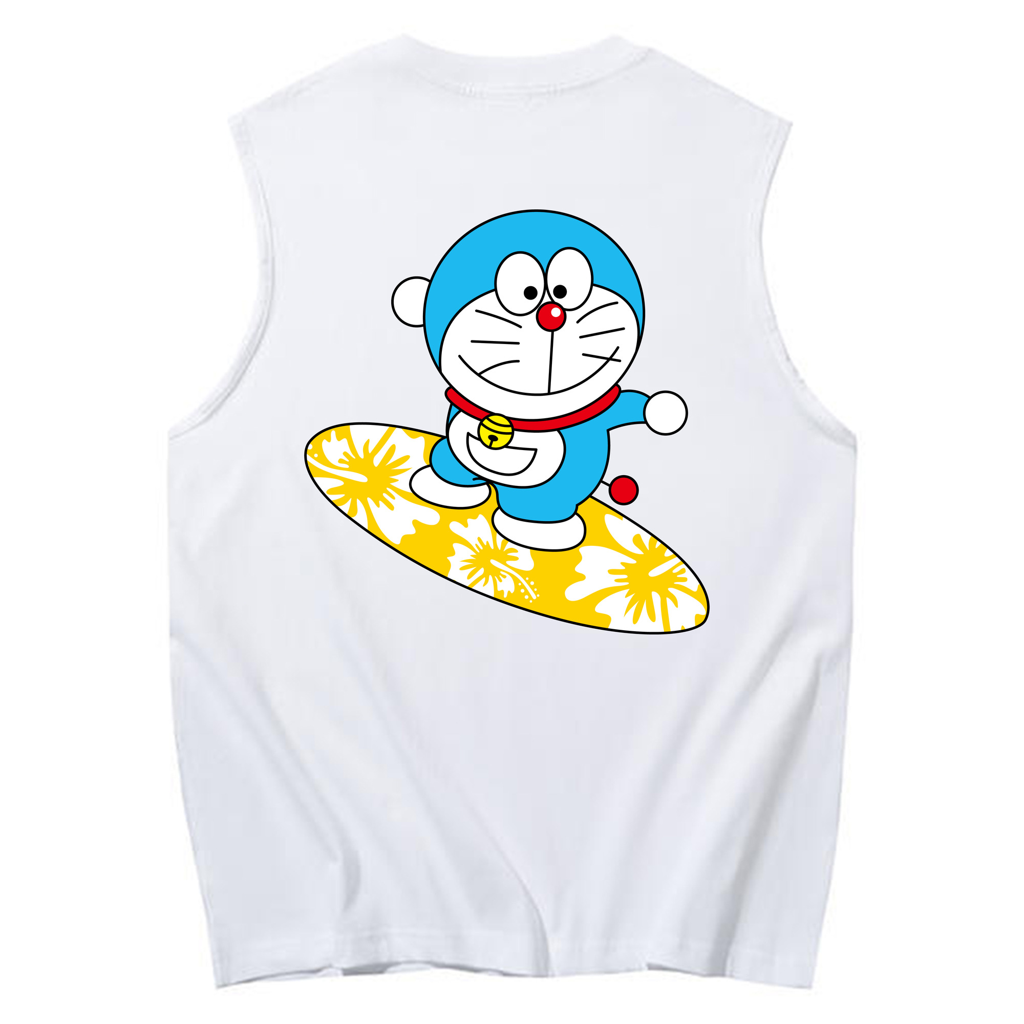 （画像用） ドラえもん Doraemon コットン100％タンクトップ（背面プリント）