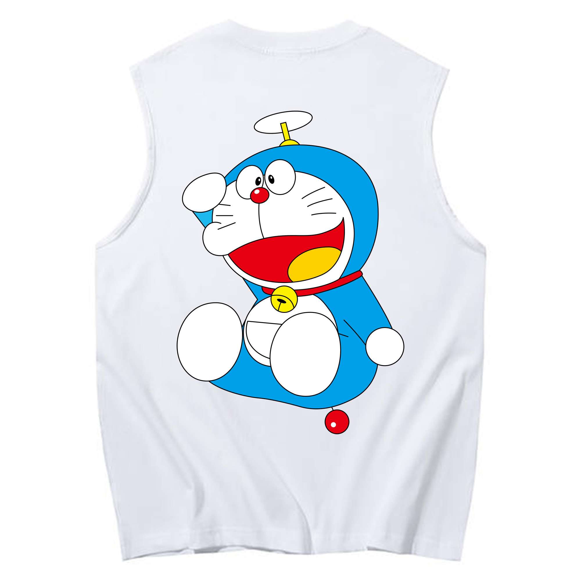 （画像用） ドラえもん Doraemon コットン100％タンクトップ（背面プリント）