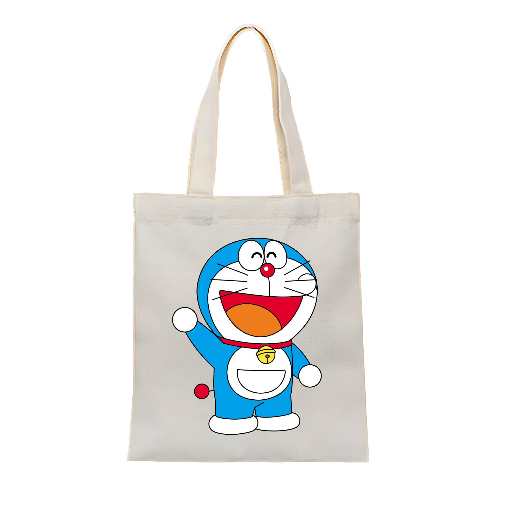 （画像用） ドラえもん Doraemon 縦型キャンバス生地手提げバッグ　トートバッグ