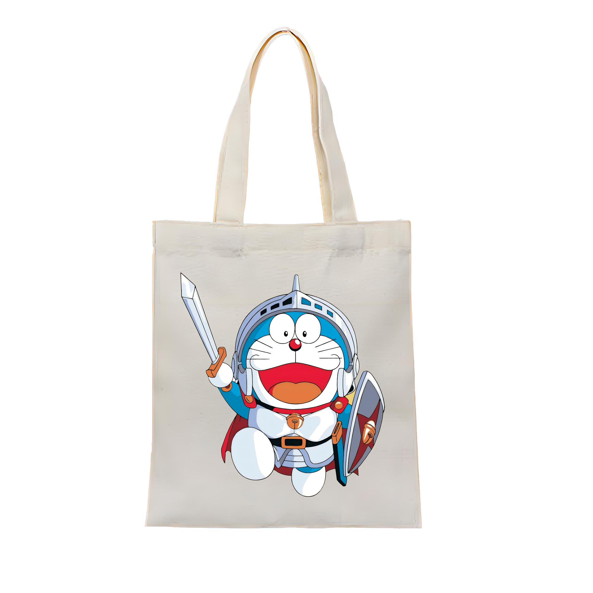 （画像用） ドラえもん Doraemon 縦型キャンバス生地手提げバッグ　トートバッグ
