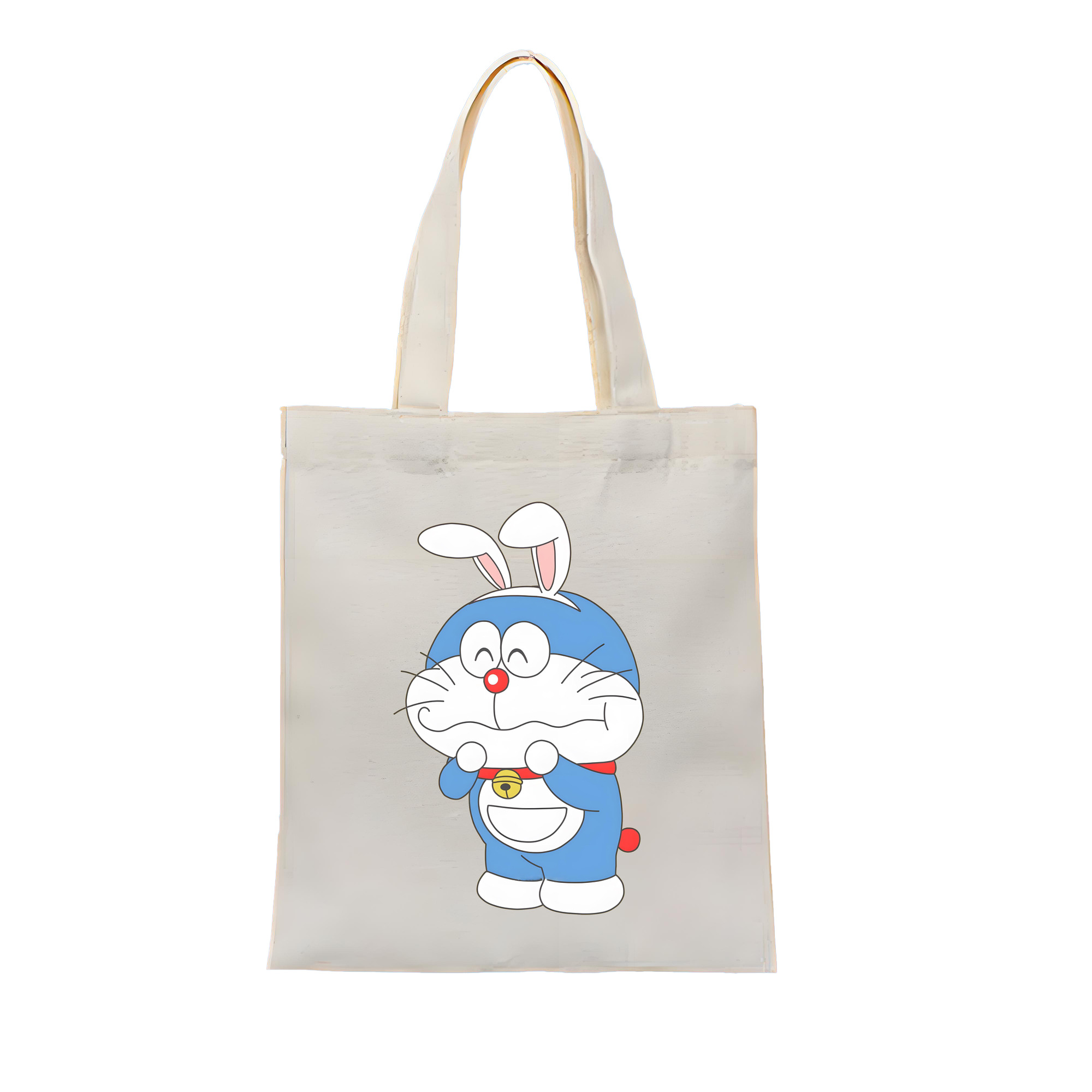 （画像用） ドラえもん Doraemon 縦型キャンバス生地手提げバッグ　トートバッグ